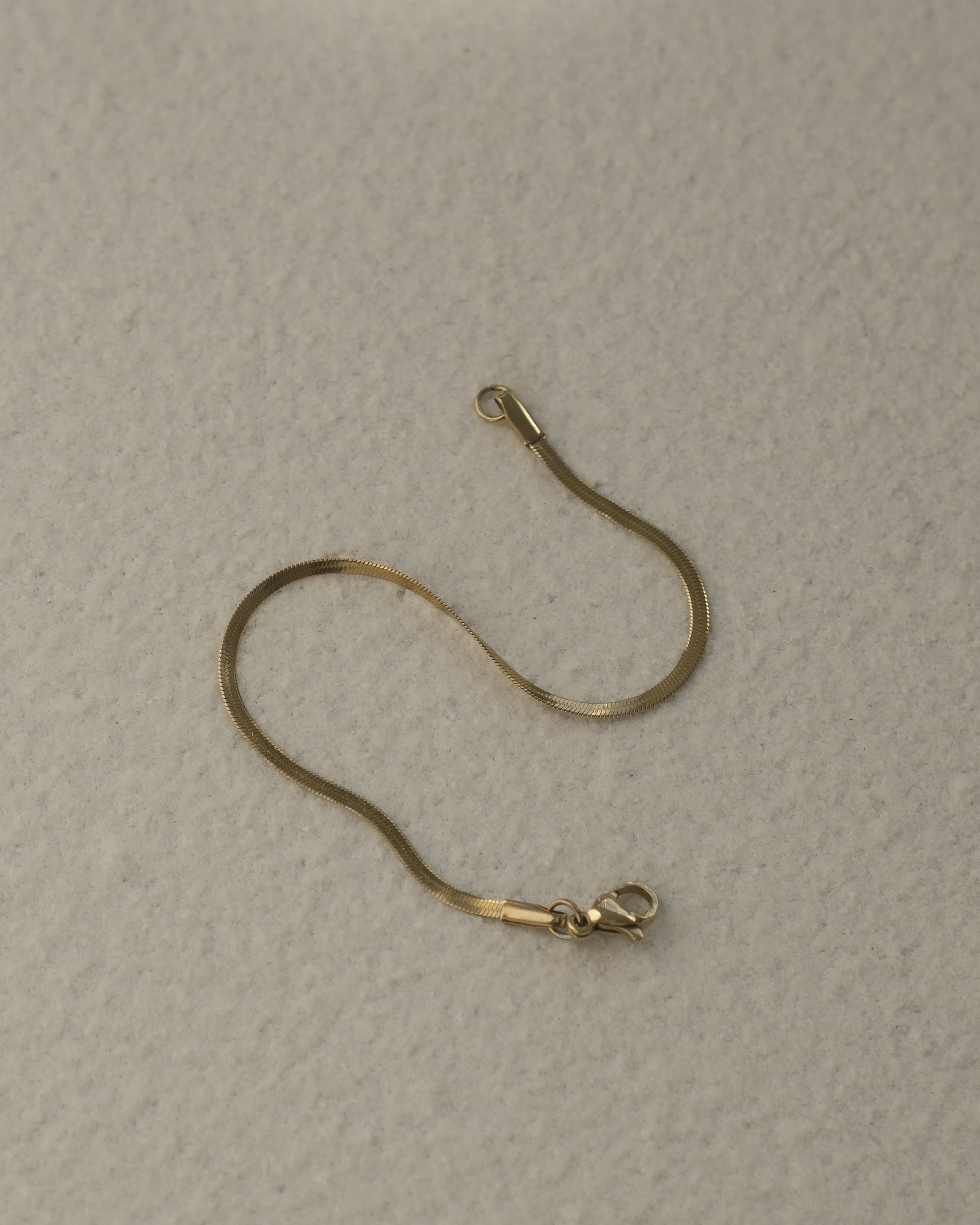 Mini Louella Herringbone Chain Bracelet