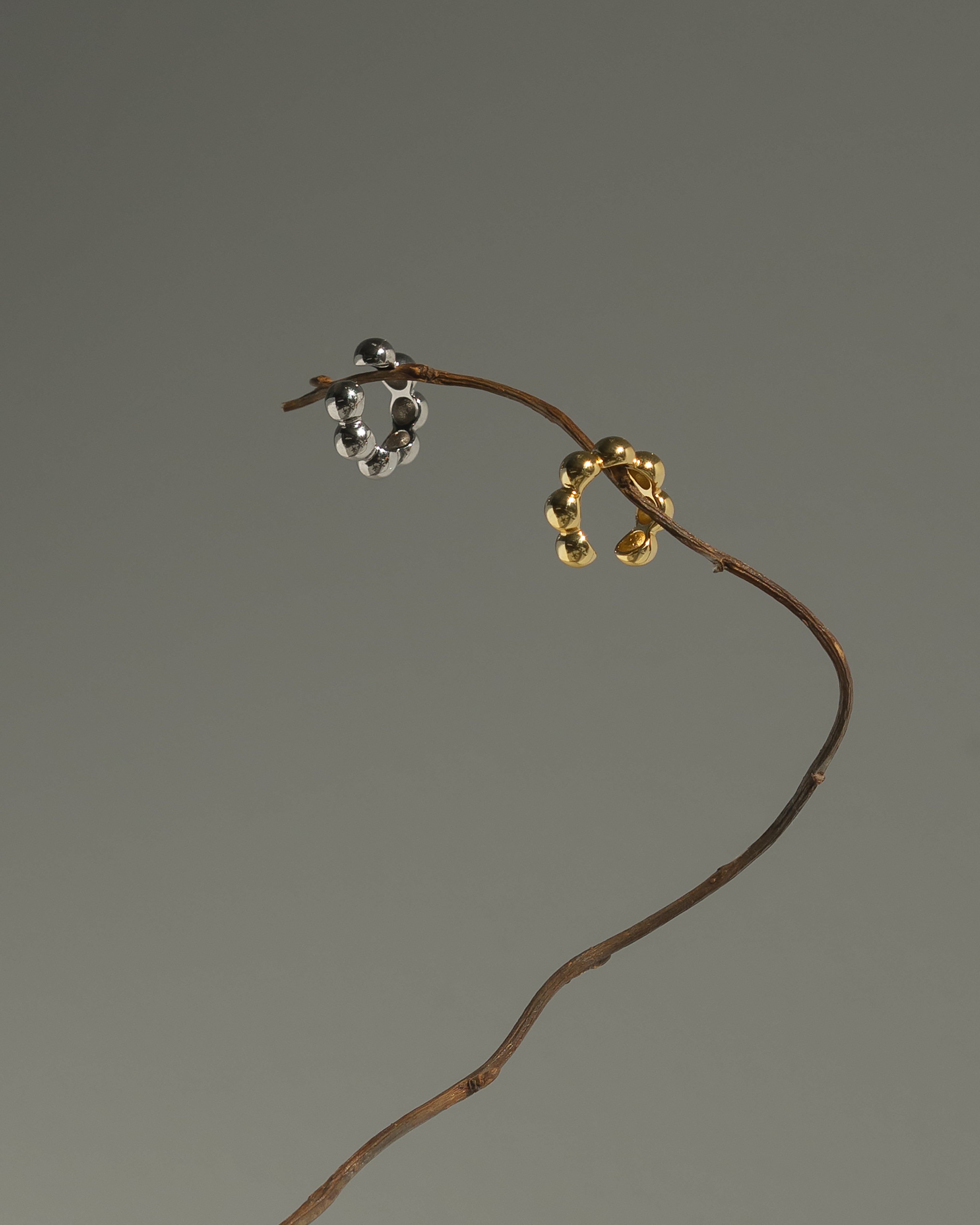 Poppy Bubble Ear Cuff