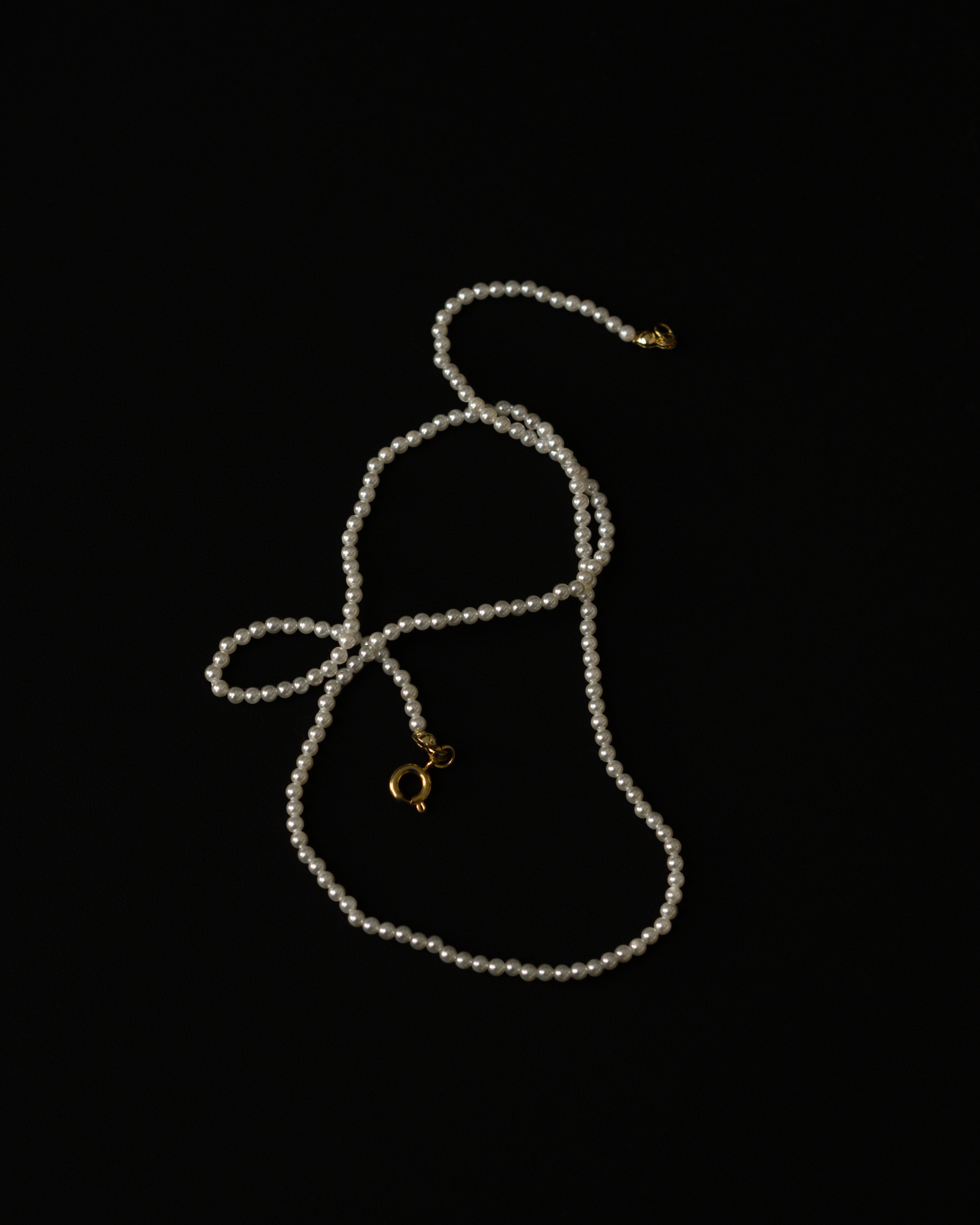 Mini Ayaka Crystal Pearl Necklace