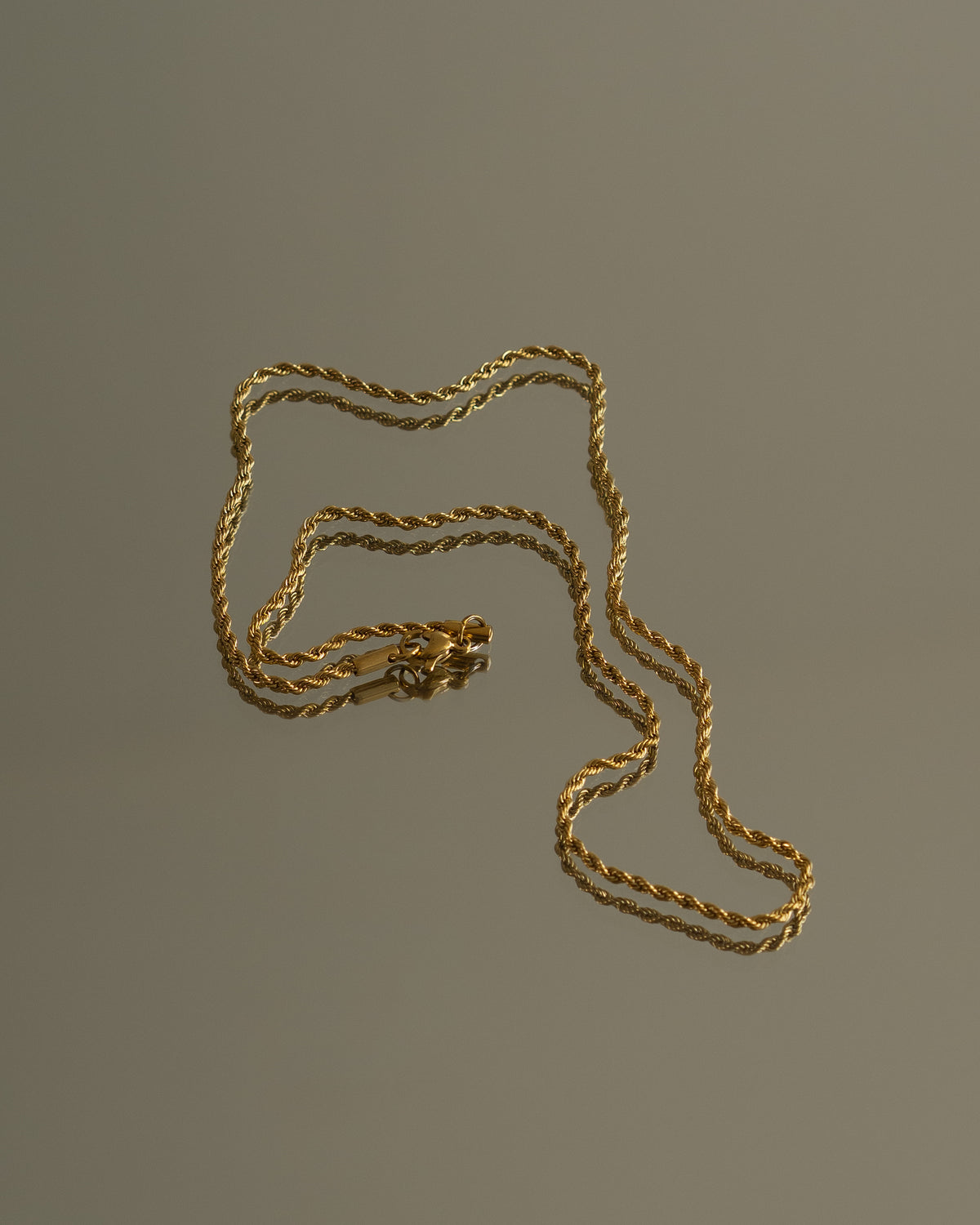 Petite Aziza Rope Chain Choker Necklace