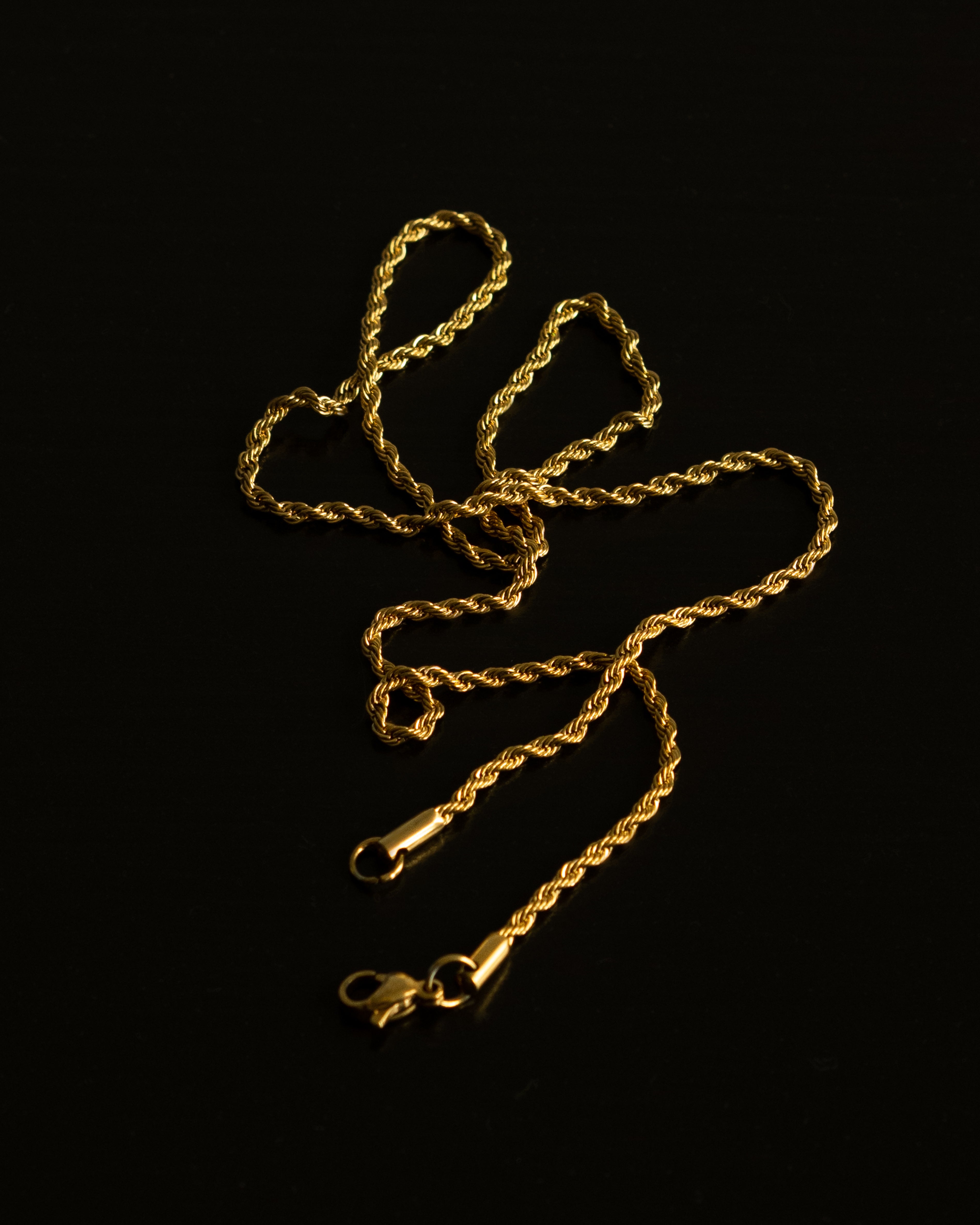 Petite Aziza Rope Chain Choker Necklace