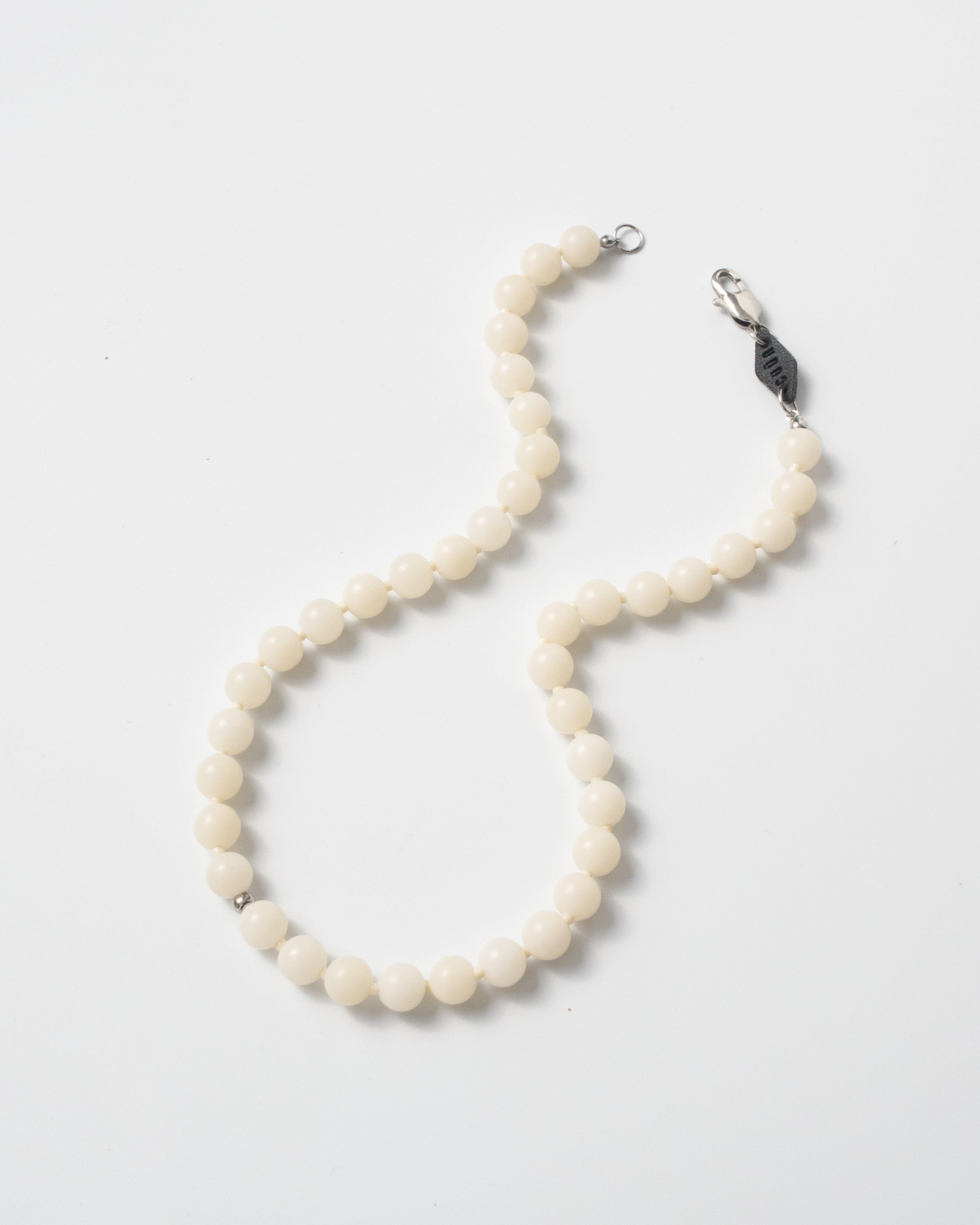 Giallo Grand White Jade Bodhi Necklace