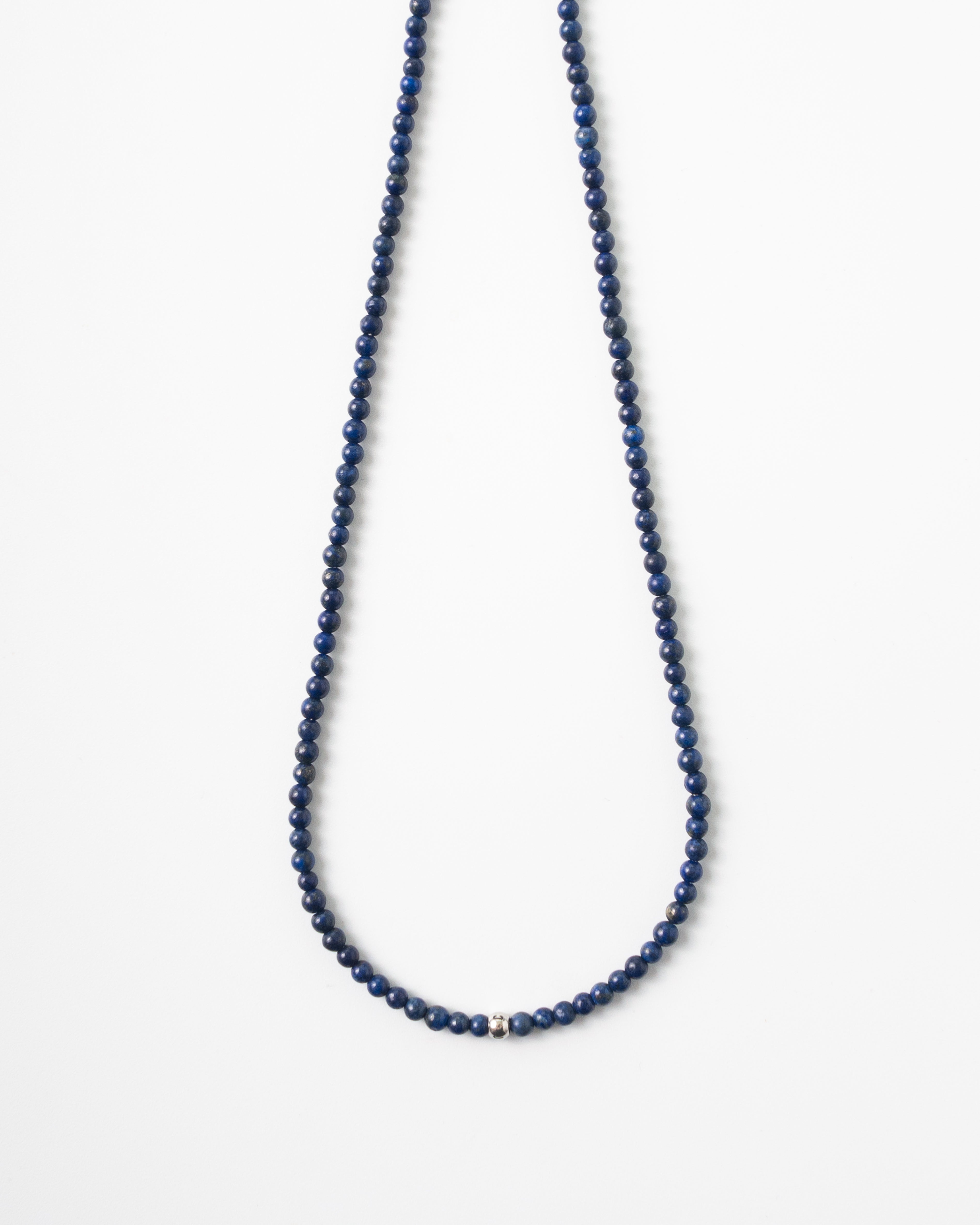 Azul Petite Lapis Beaded Necklace