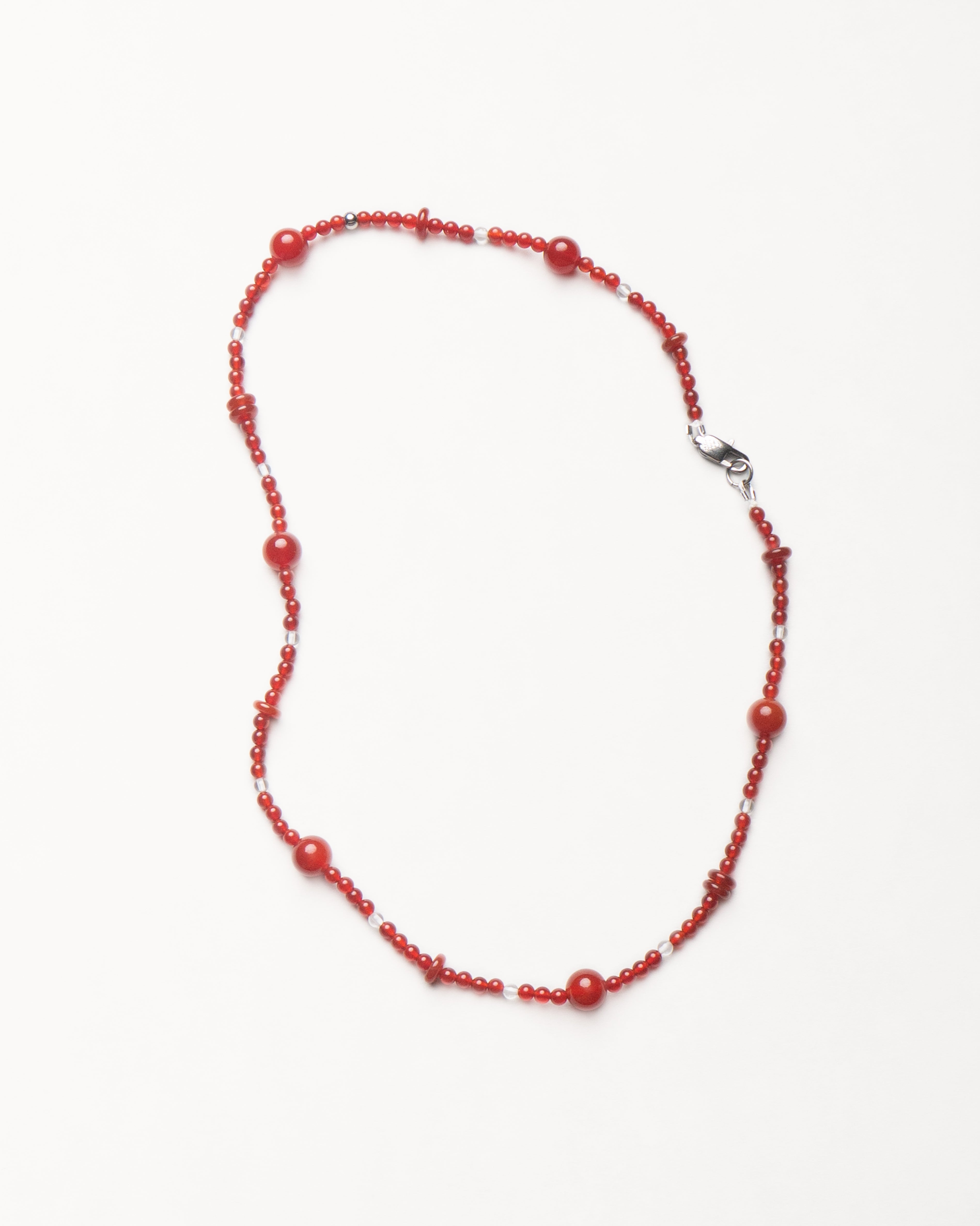 Hema Red Agate Necklace