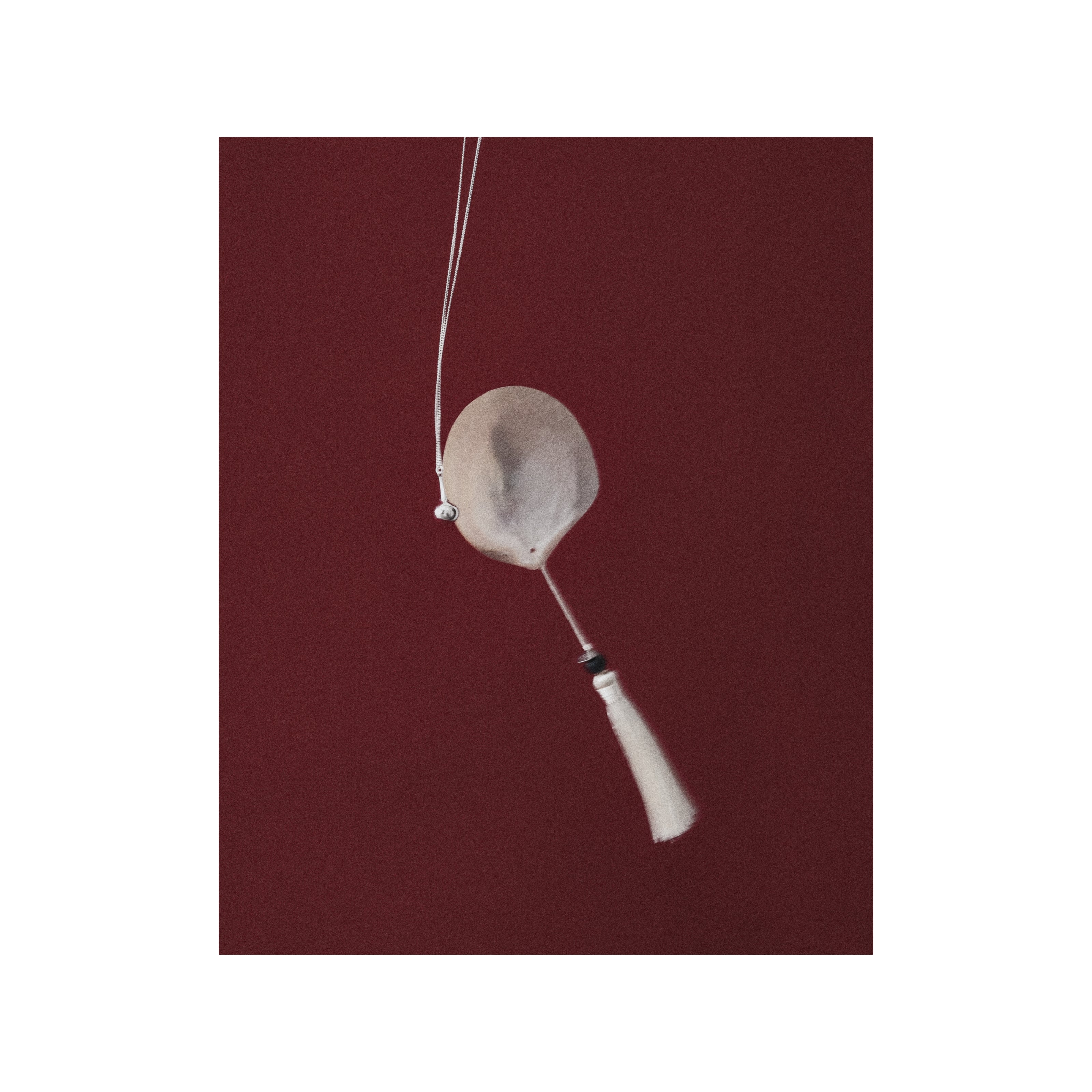 Elysian Silk Tassel Pearl Shell Dish