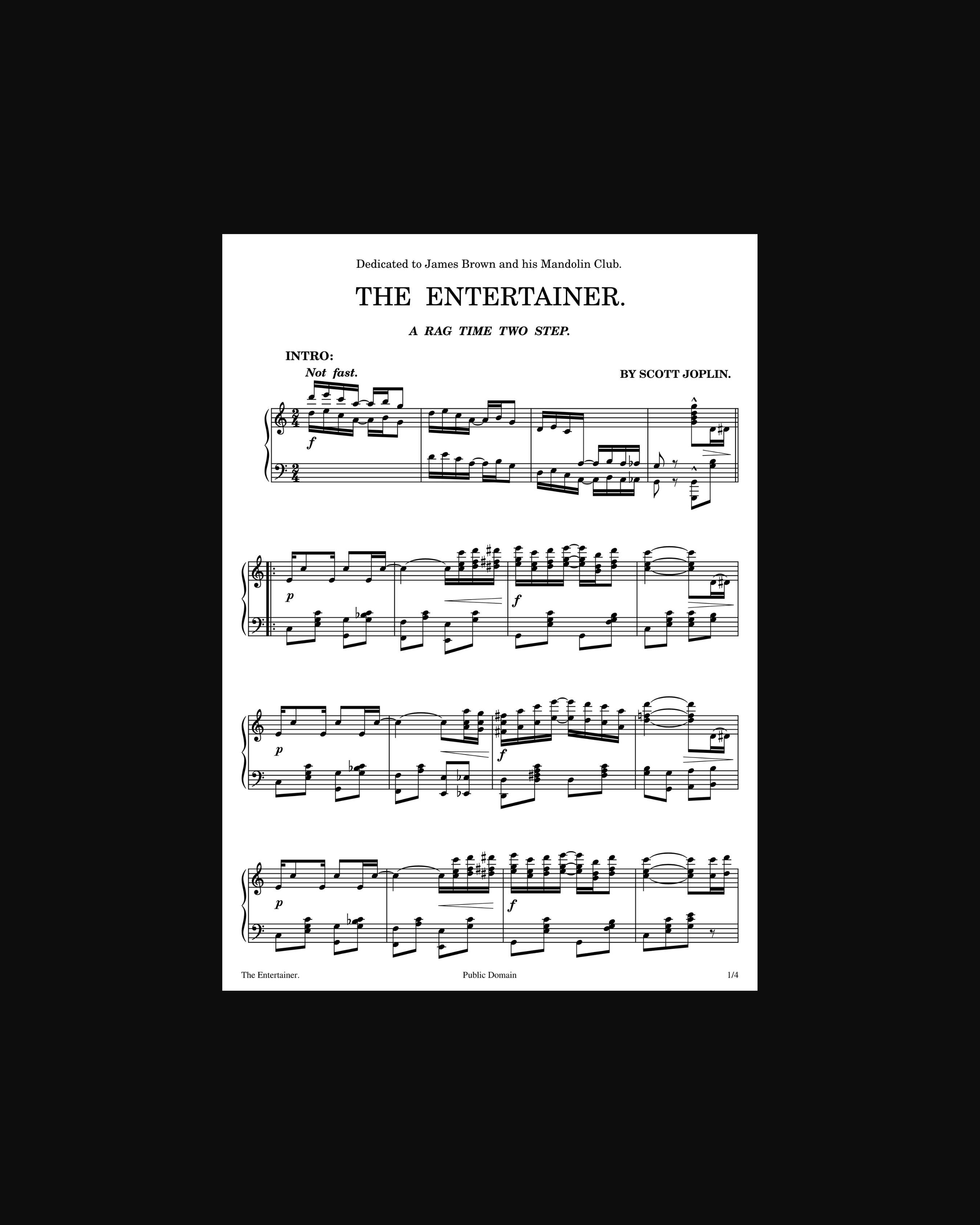 The Entertainer Ring in Red