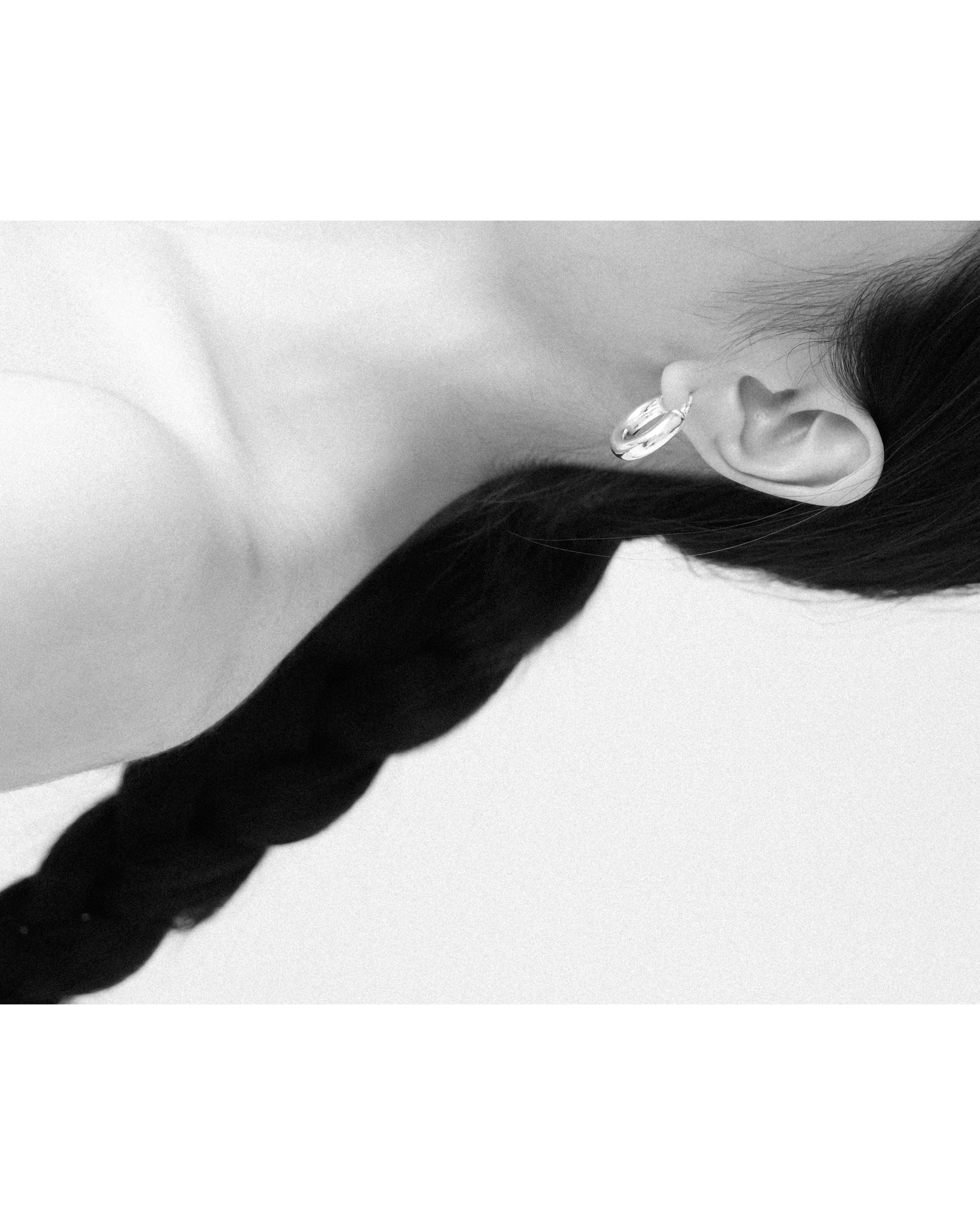 Agnes Bold Sculptural Hoop Earrings
