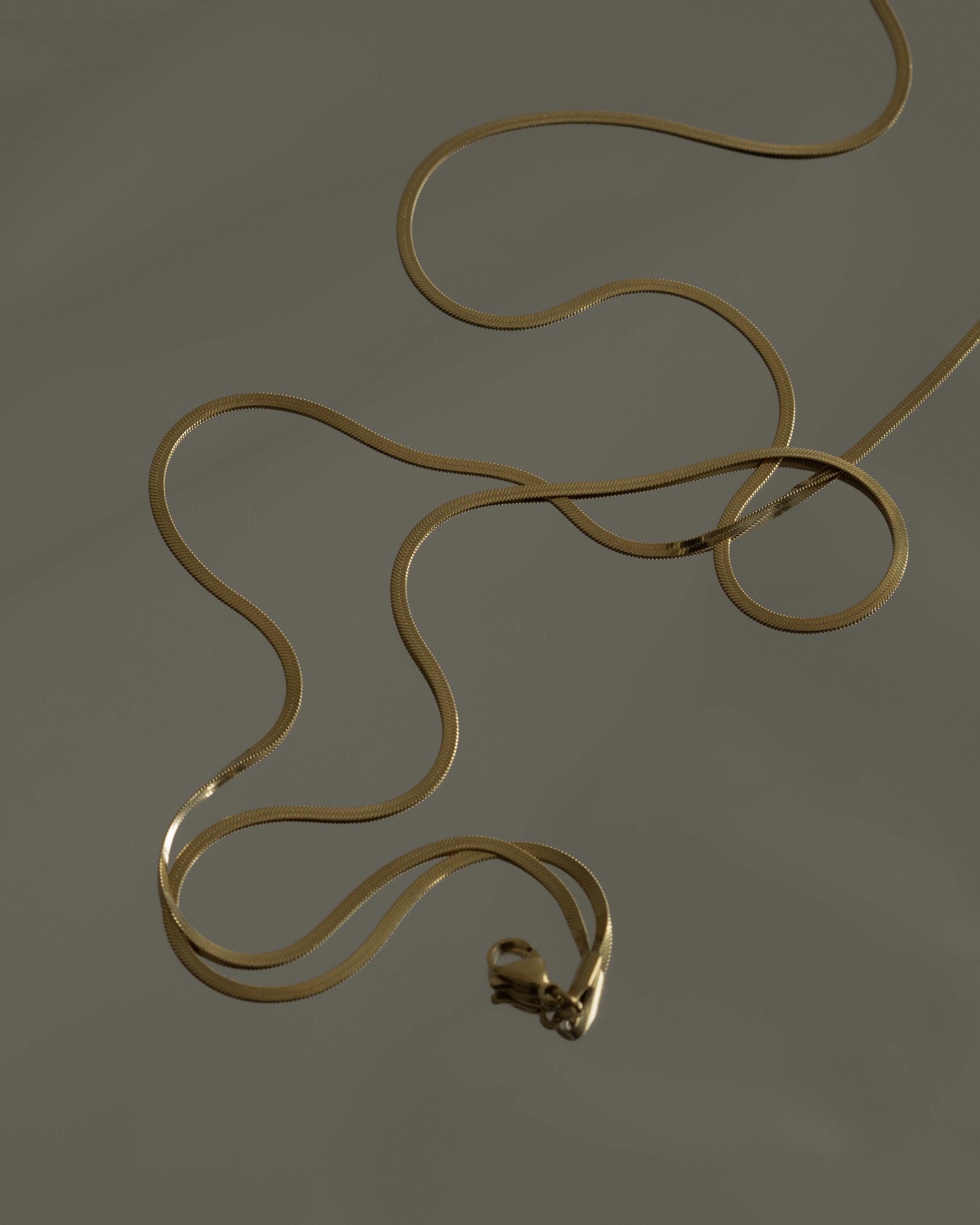 Mini Louella Layered Herringbone Chain Choker
