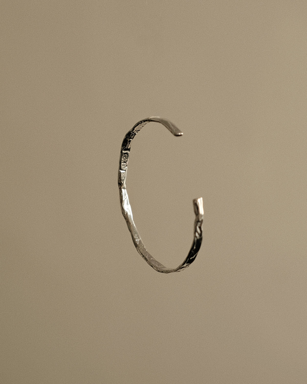 Marissa Hammered Cuff Bangle