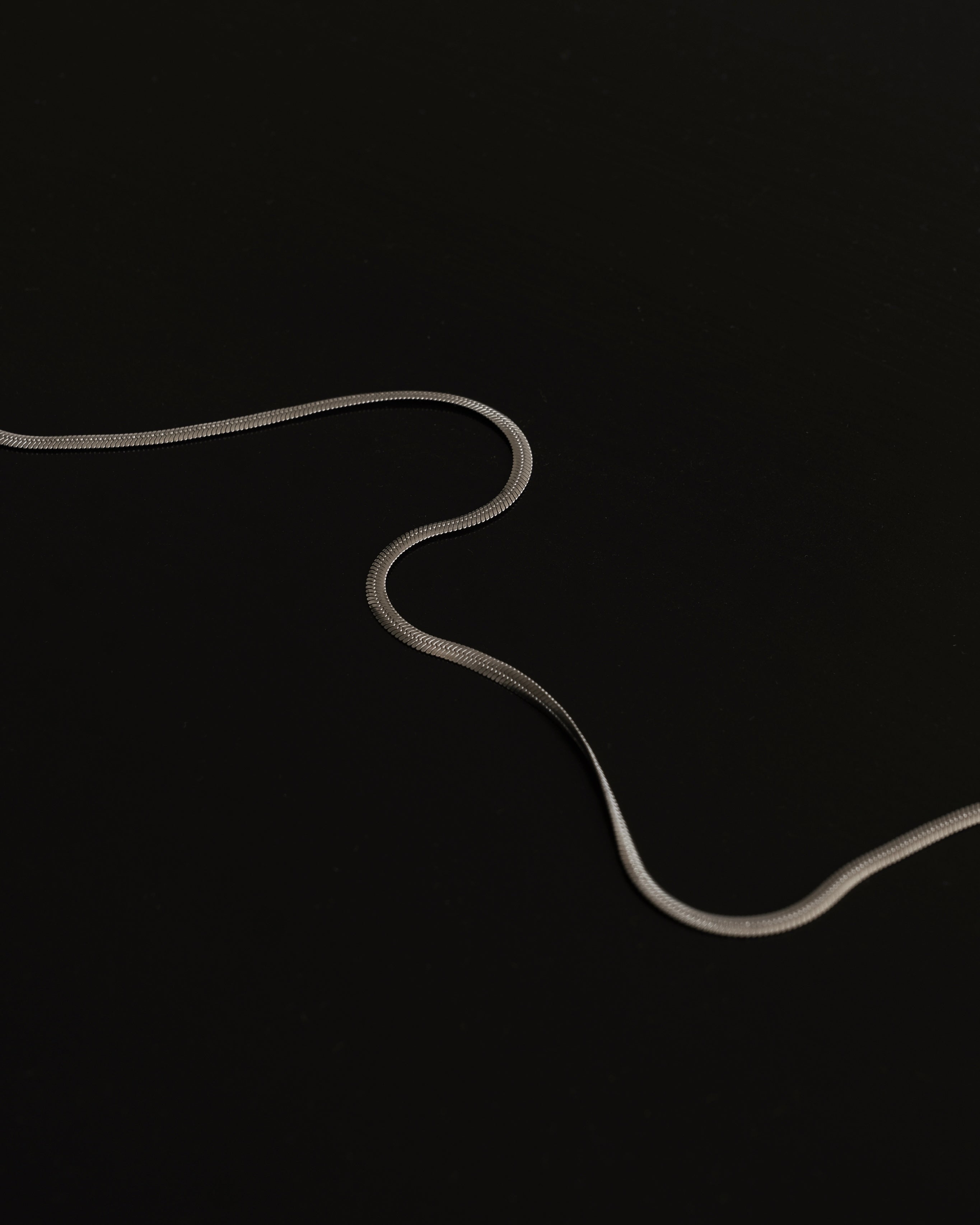 Petite Shadi Soft Snake Chain Choker Necklace