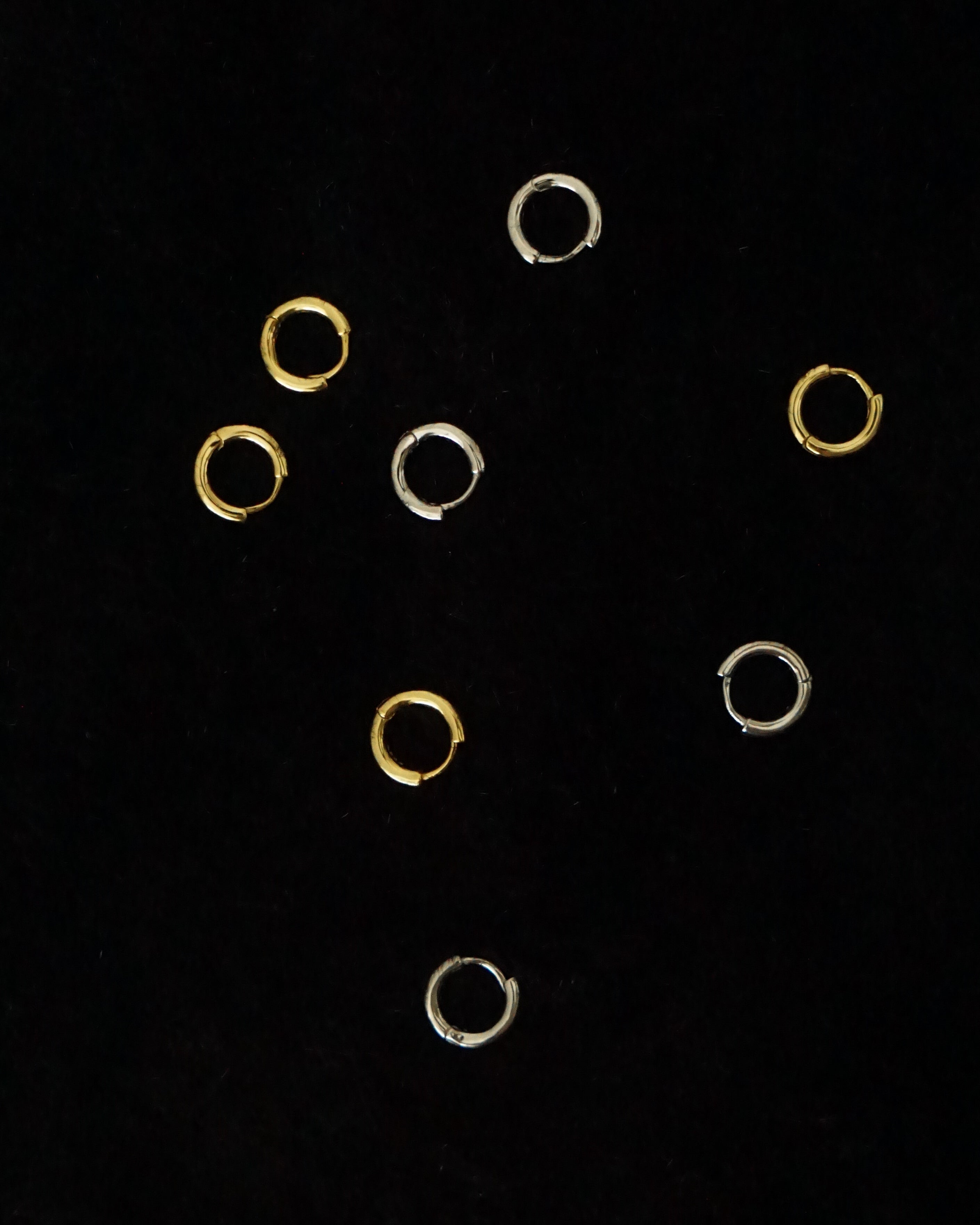 Basic Mini Huggie Hoop Earrings