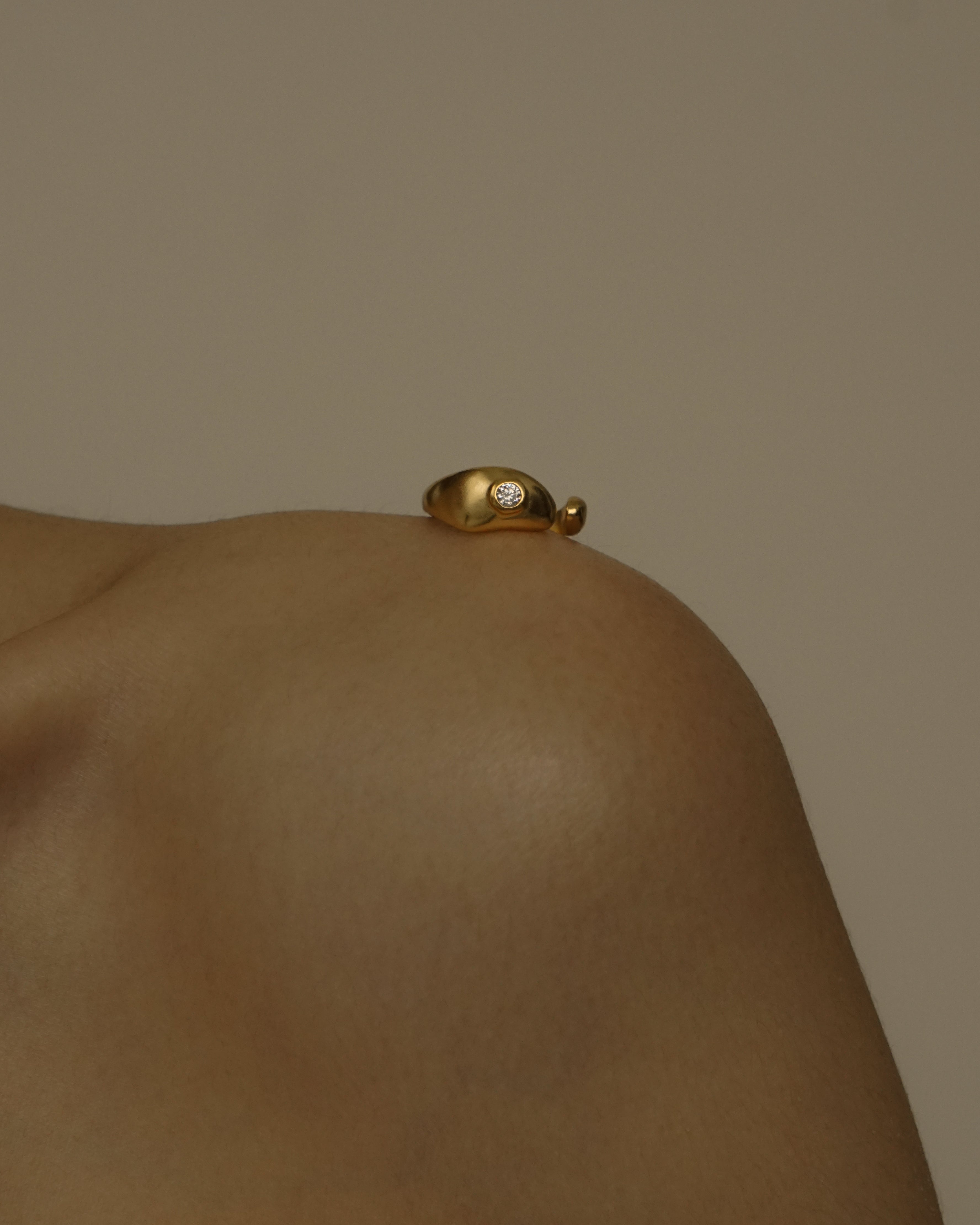 Eleni Diamond Open Ring