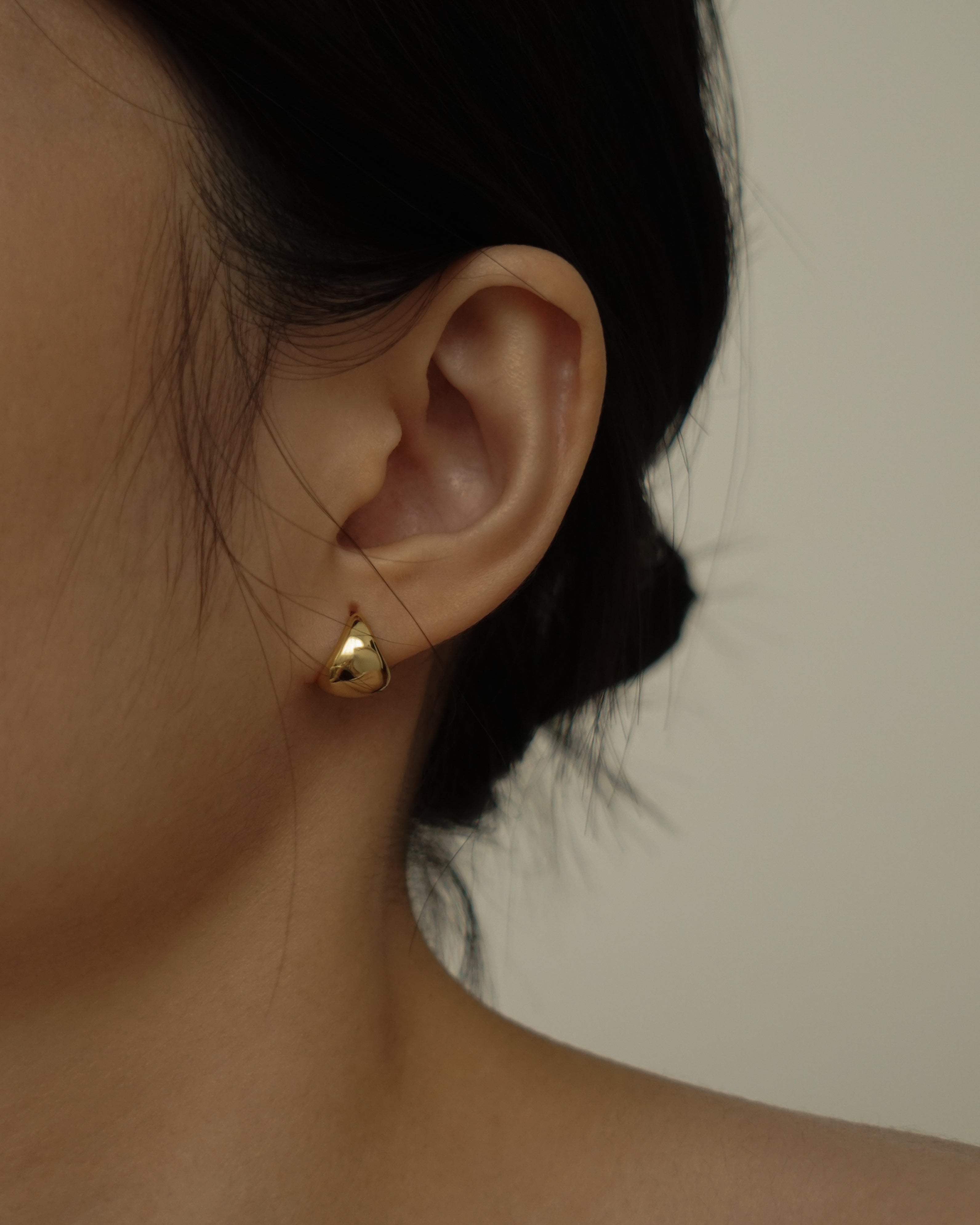Lia Mini Dome Hoop Earrings