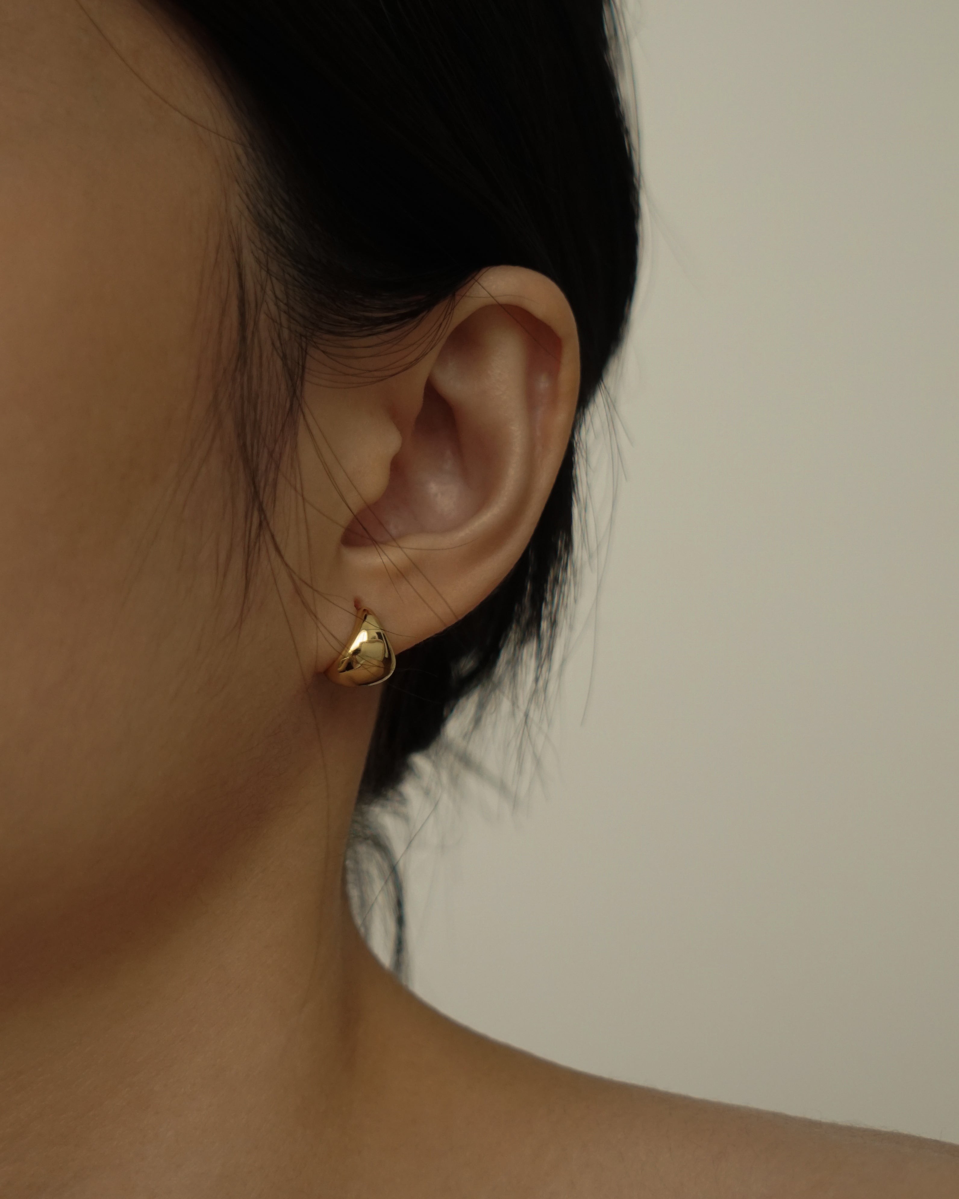 Lia Mini Dome Hoop Earrings