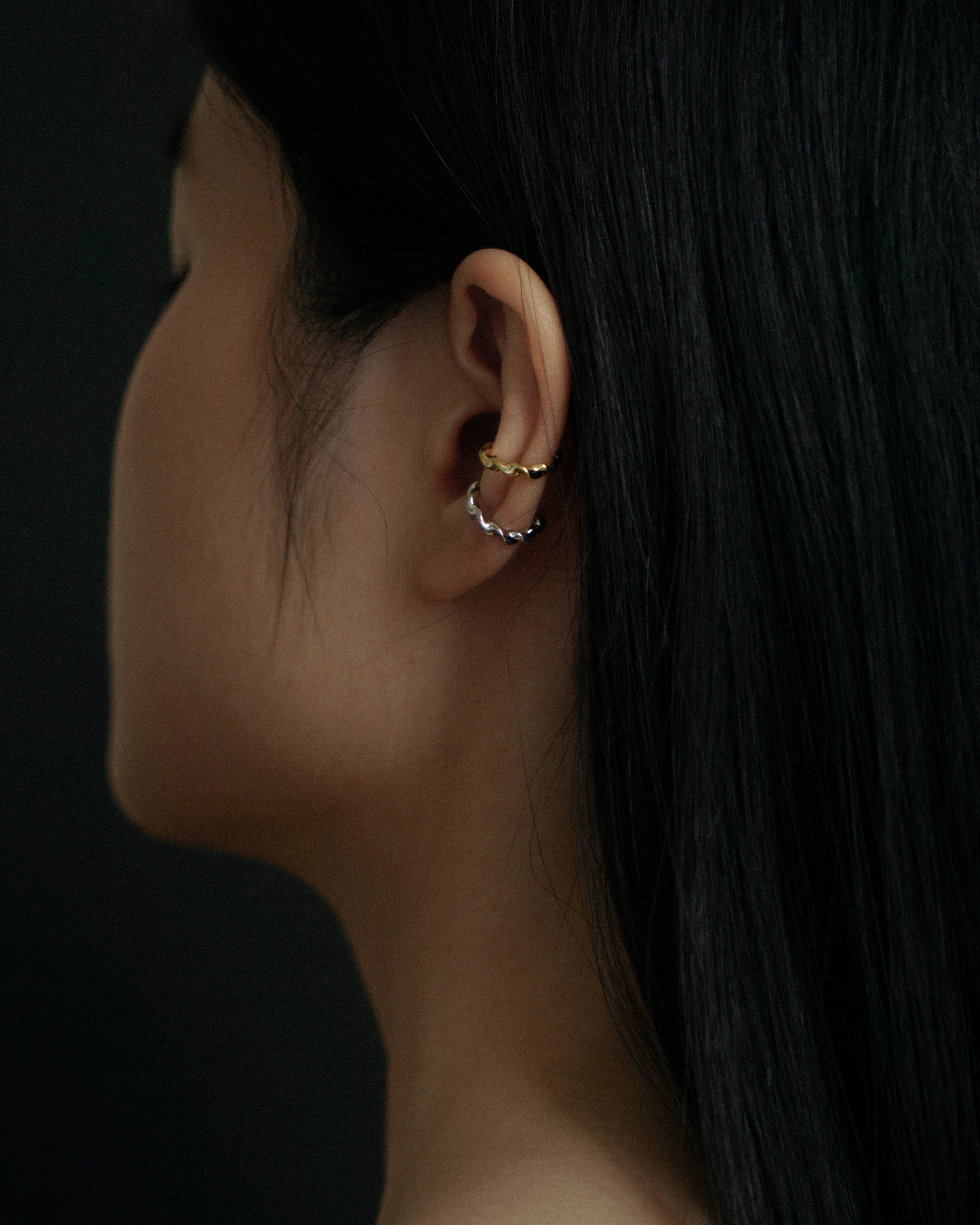 Gaia Twisted Ear Clip