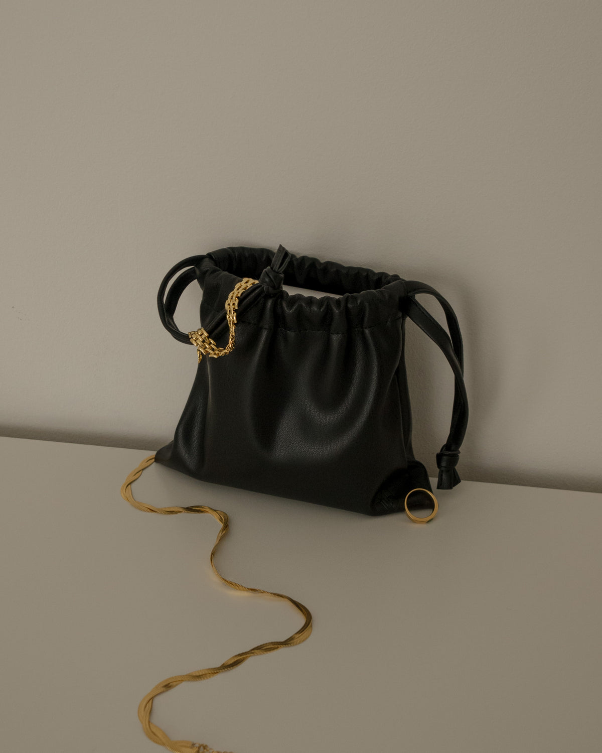 Kuro Soft Leather Pouch