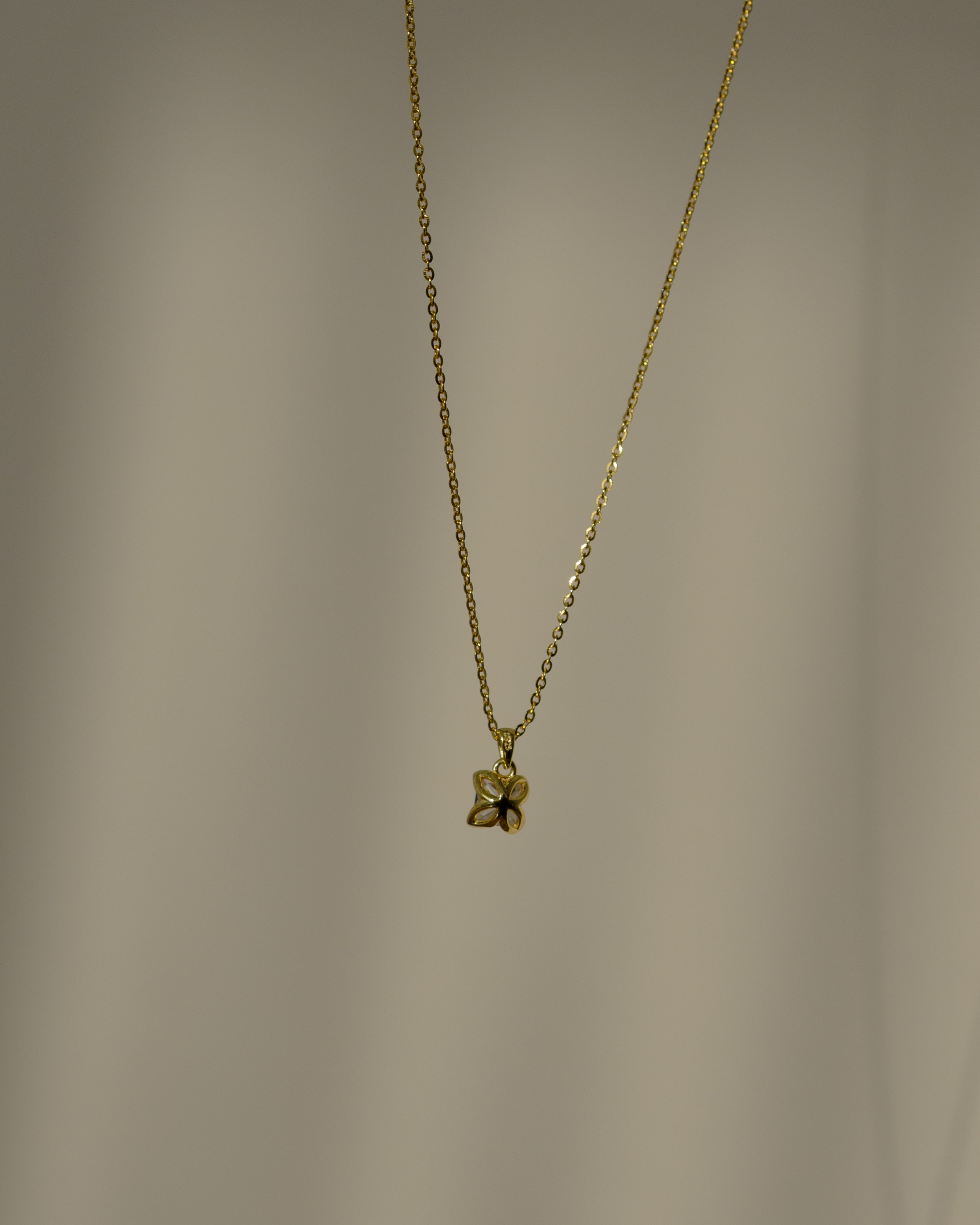 Katrya Square Diamond Pendant Necklace
