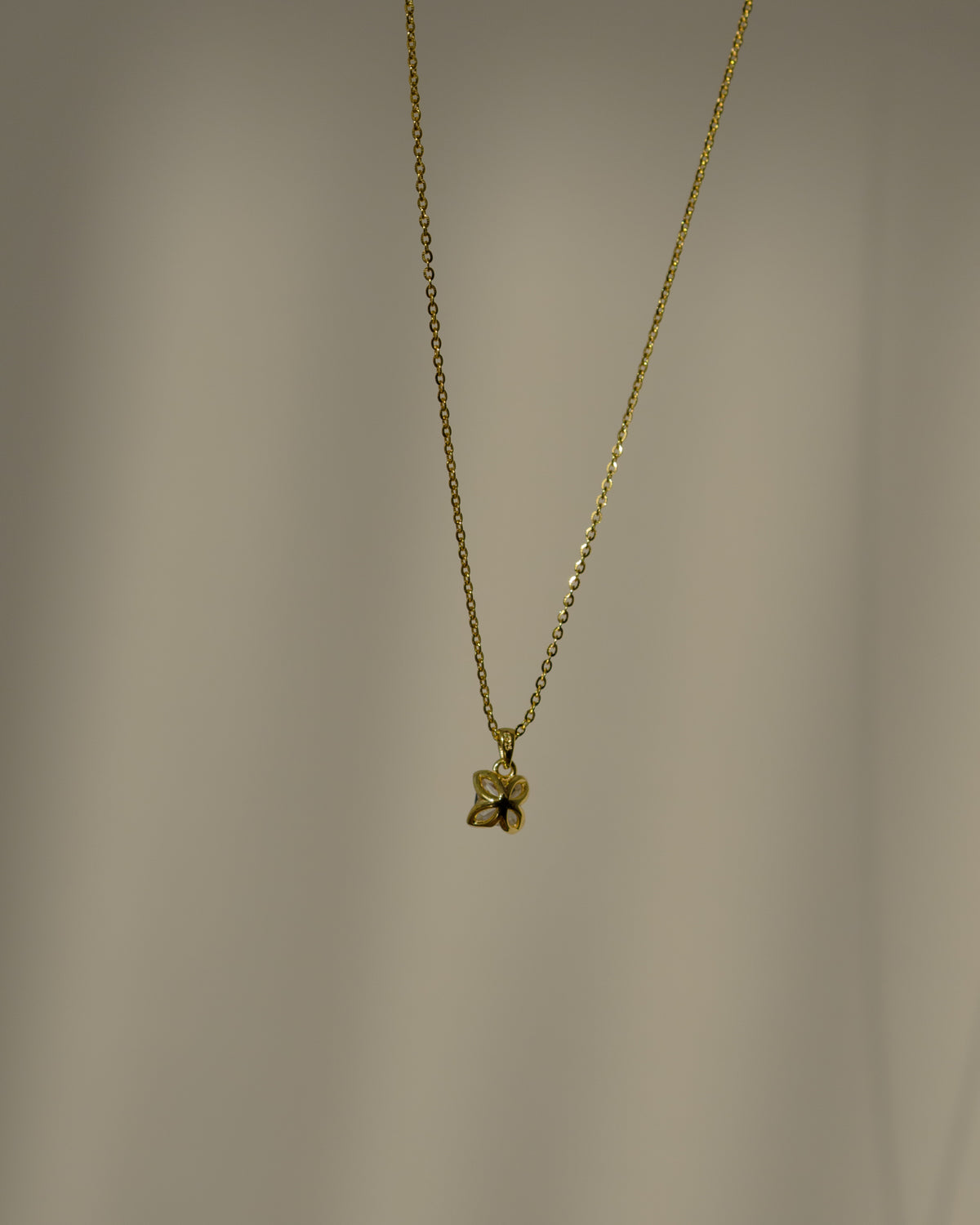 Katrya Square Diamond Pendant Necklace