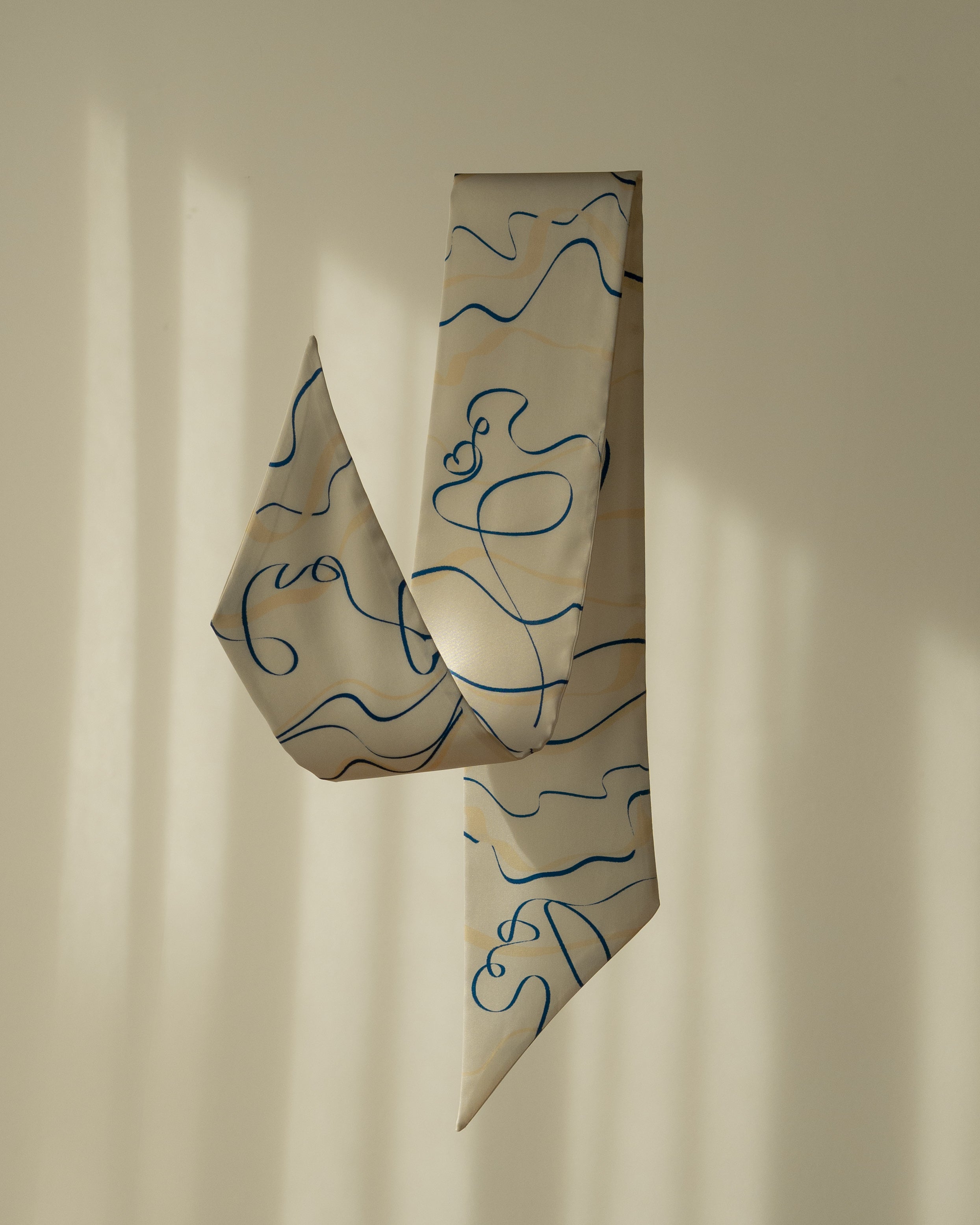 Craie Silk Twilly