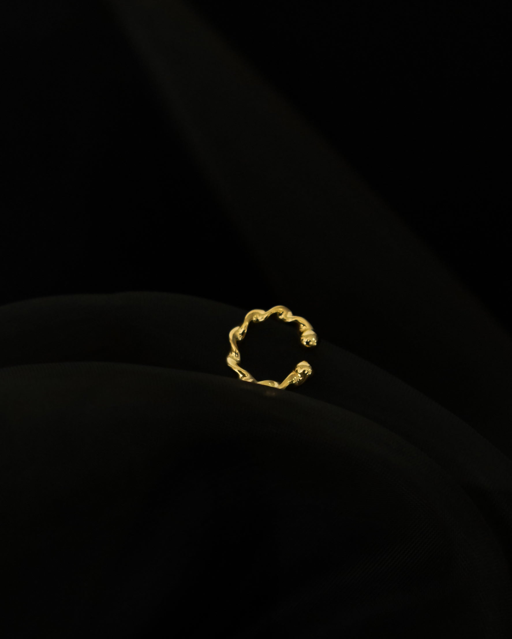 Gaia Twisted Ear Clip