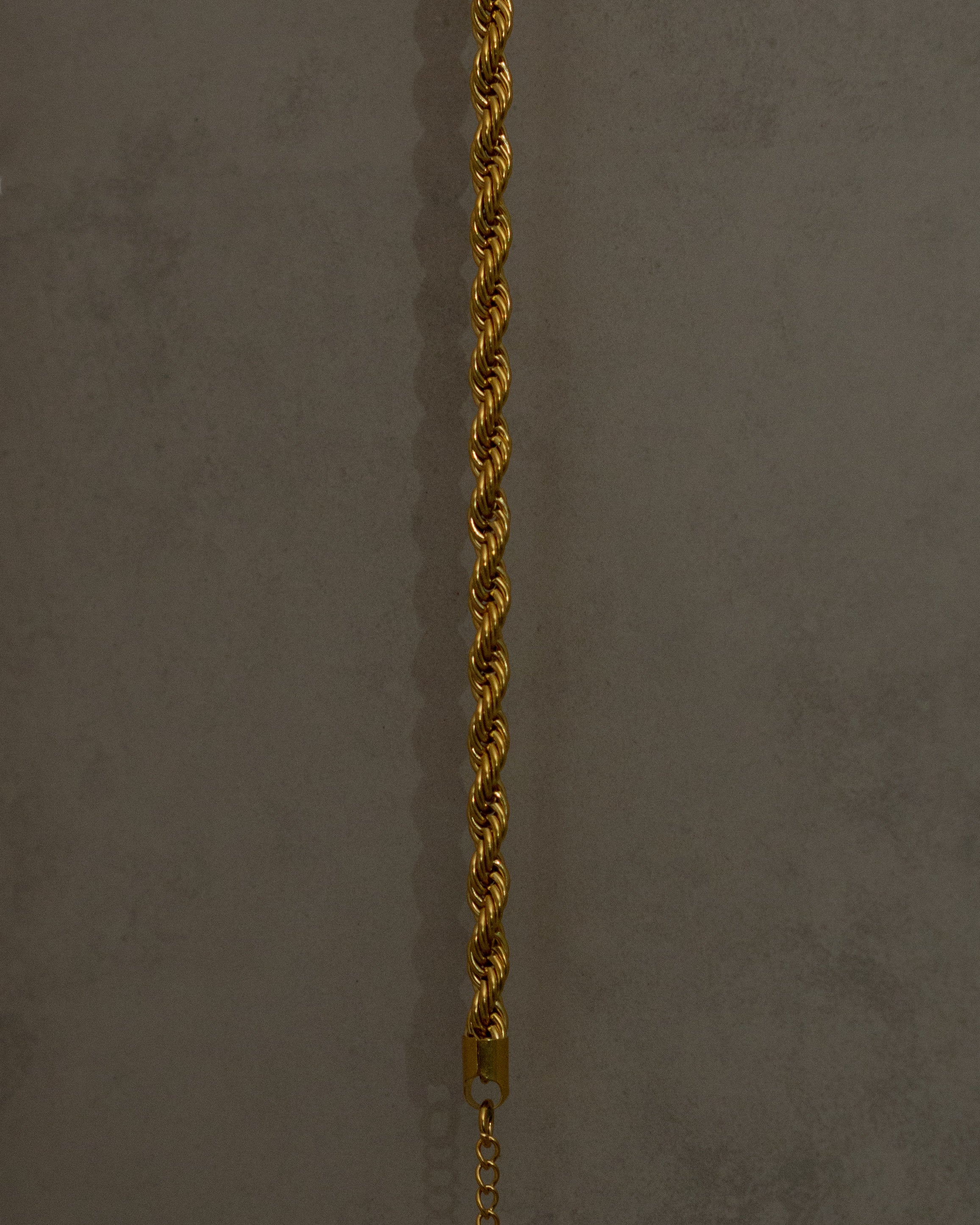 Aziza Bold Rope Chain Choker Necklace