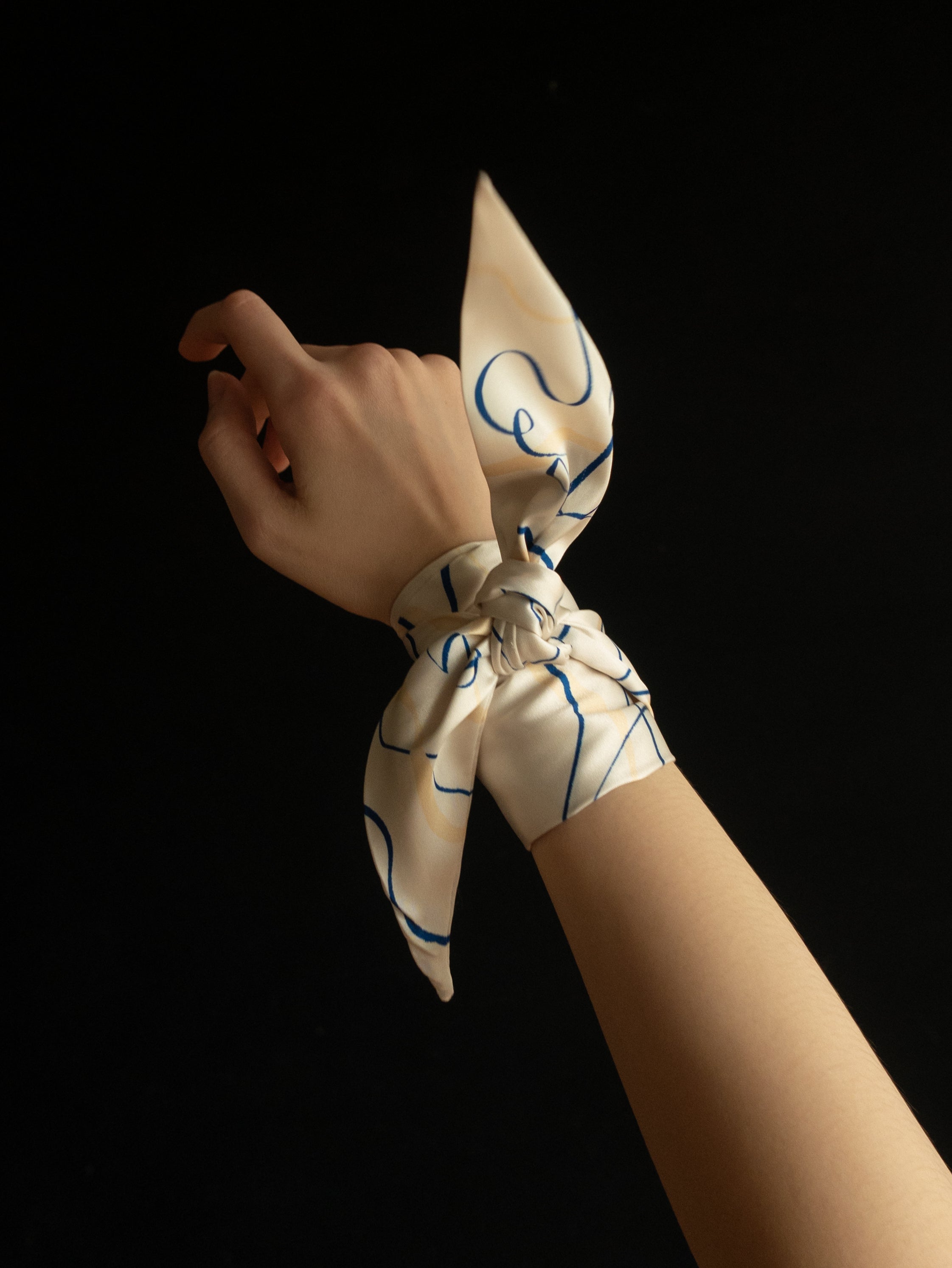 Craie Silk Twilly