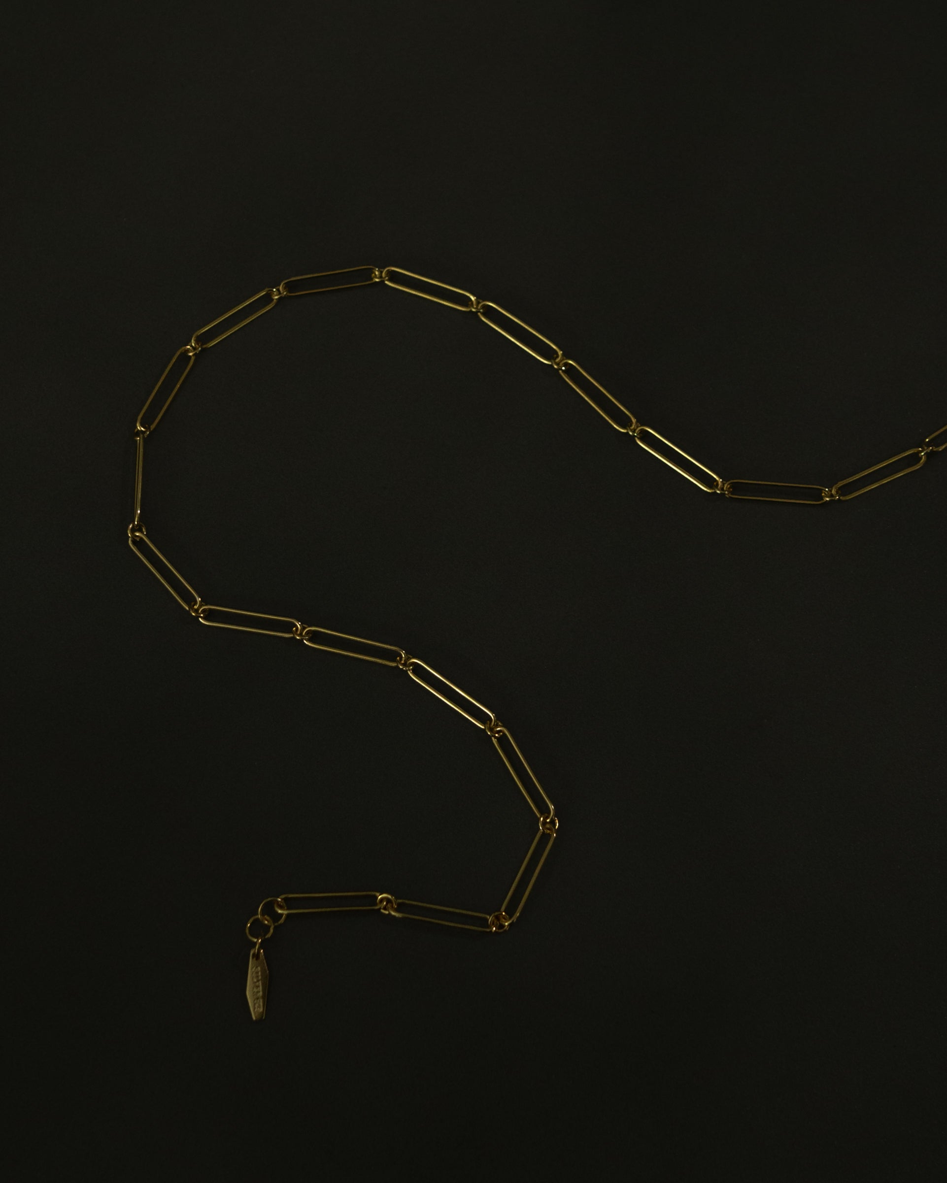 Faye Paper Clip Chain Link Choker