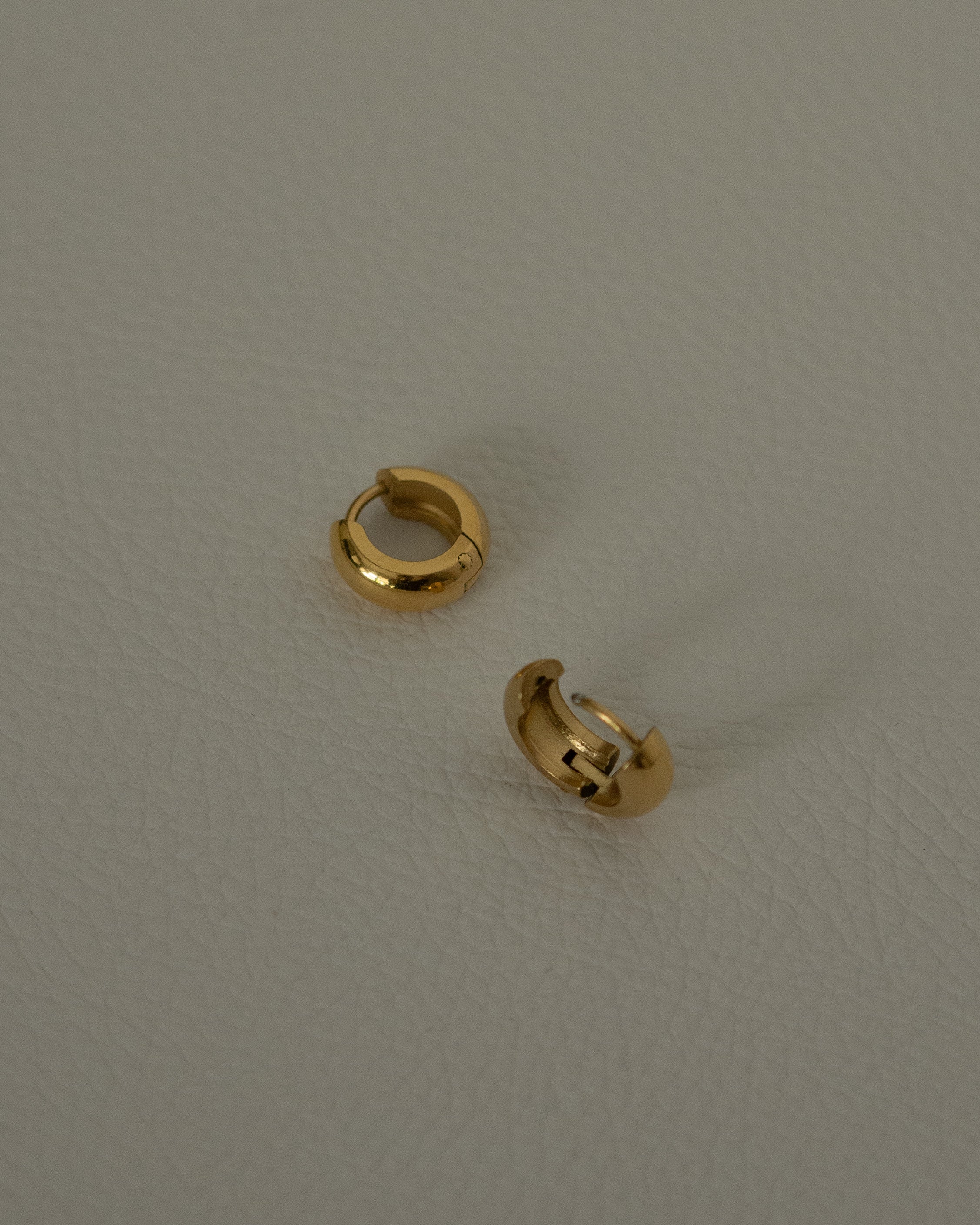 Bold Tiny Huggie Hoop Earrings
