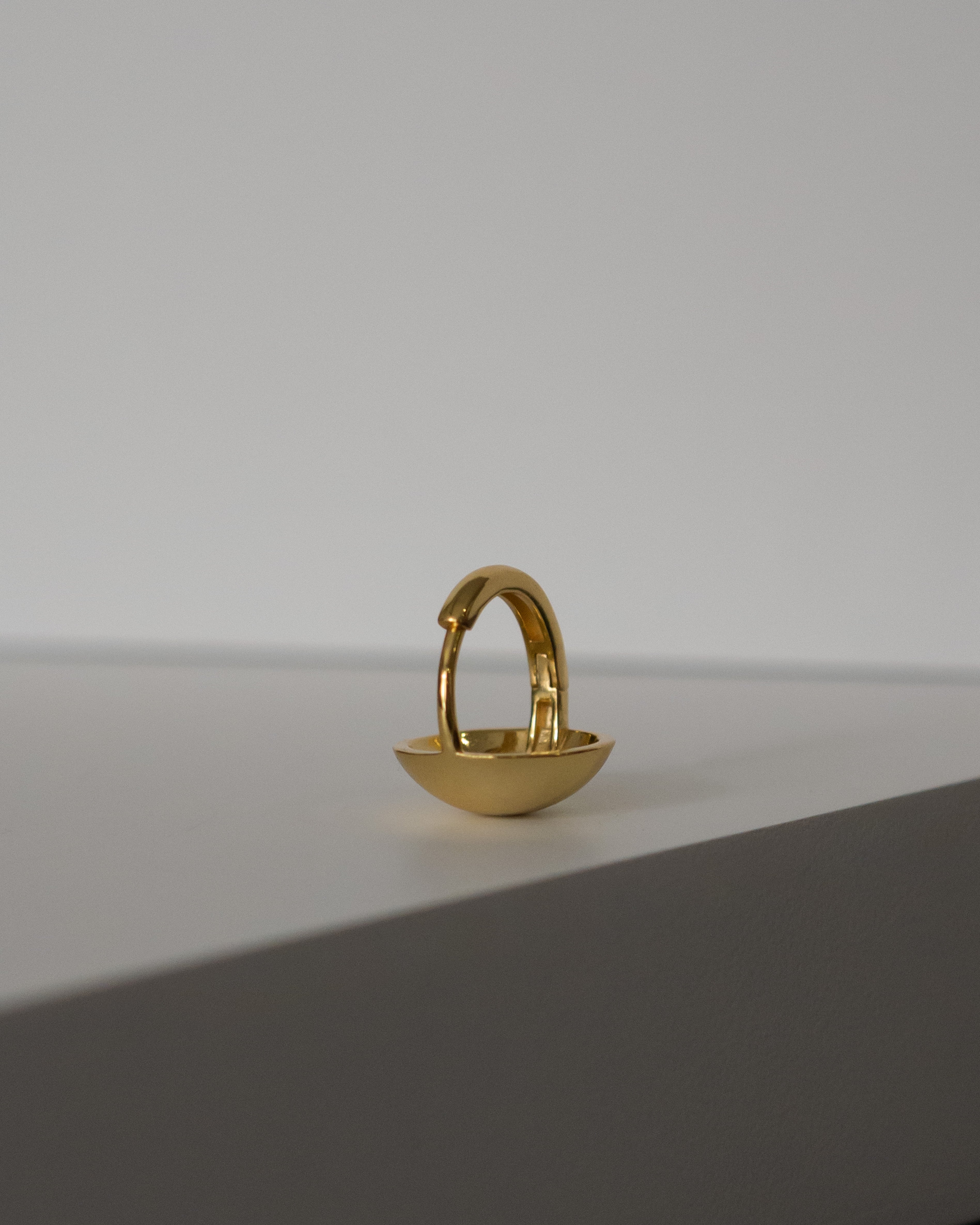 Giro Dome Ball Hoop Earrings