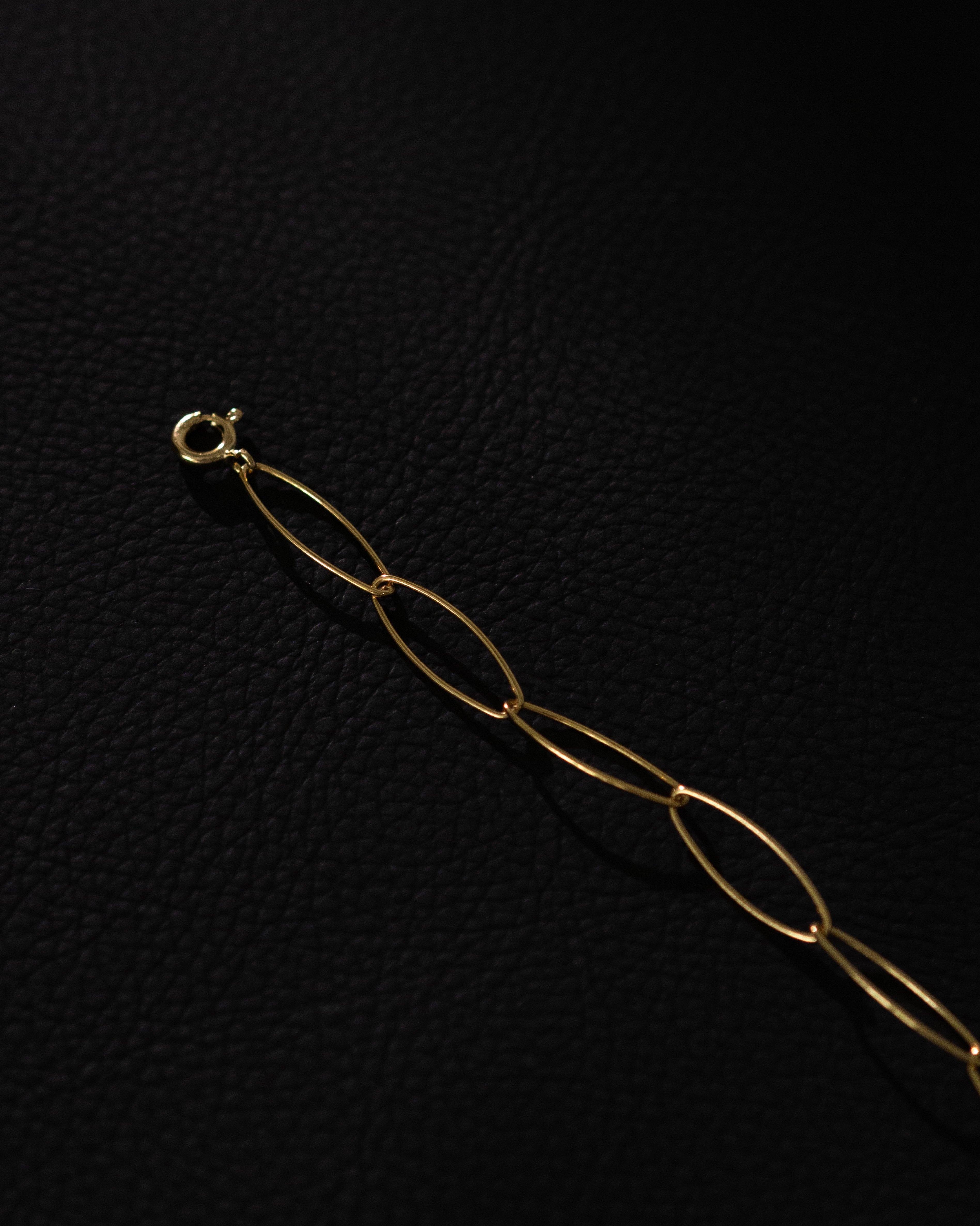 Anda Oval Chain Link Bracelet