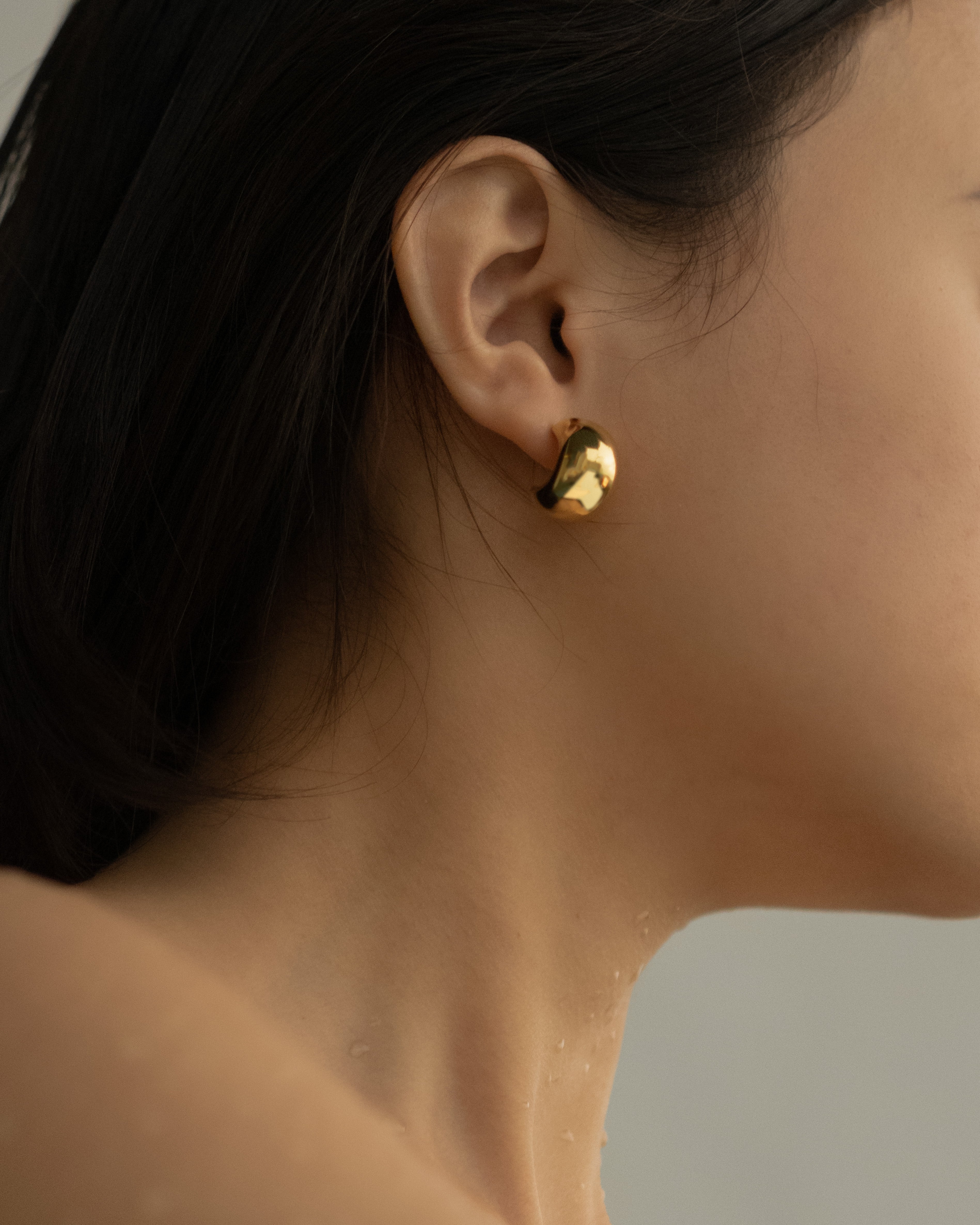 Mini Ida Bold Dome Stud Earrings