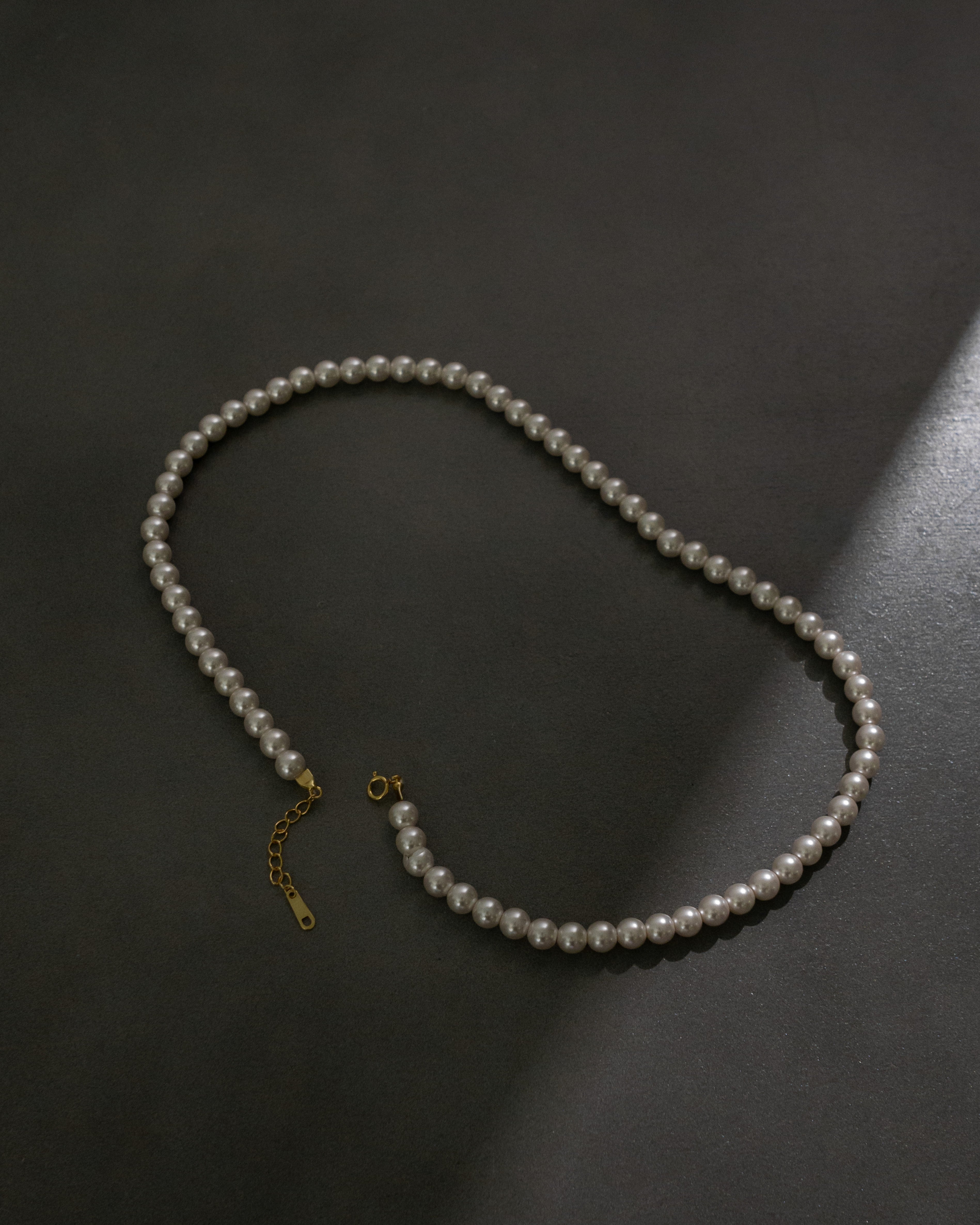 Ayaka Crystal Pearl Necklace