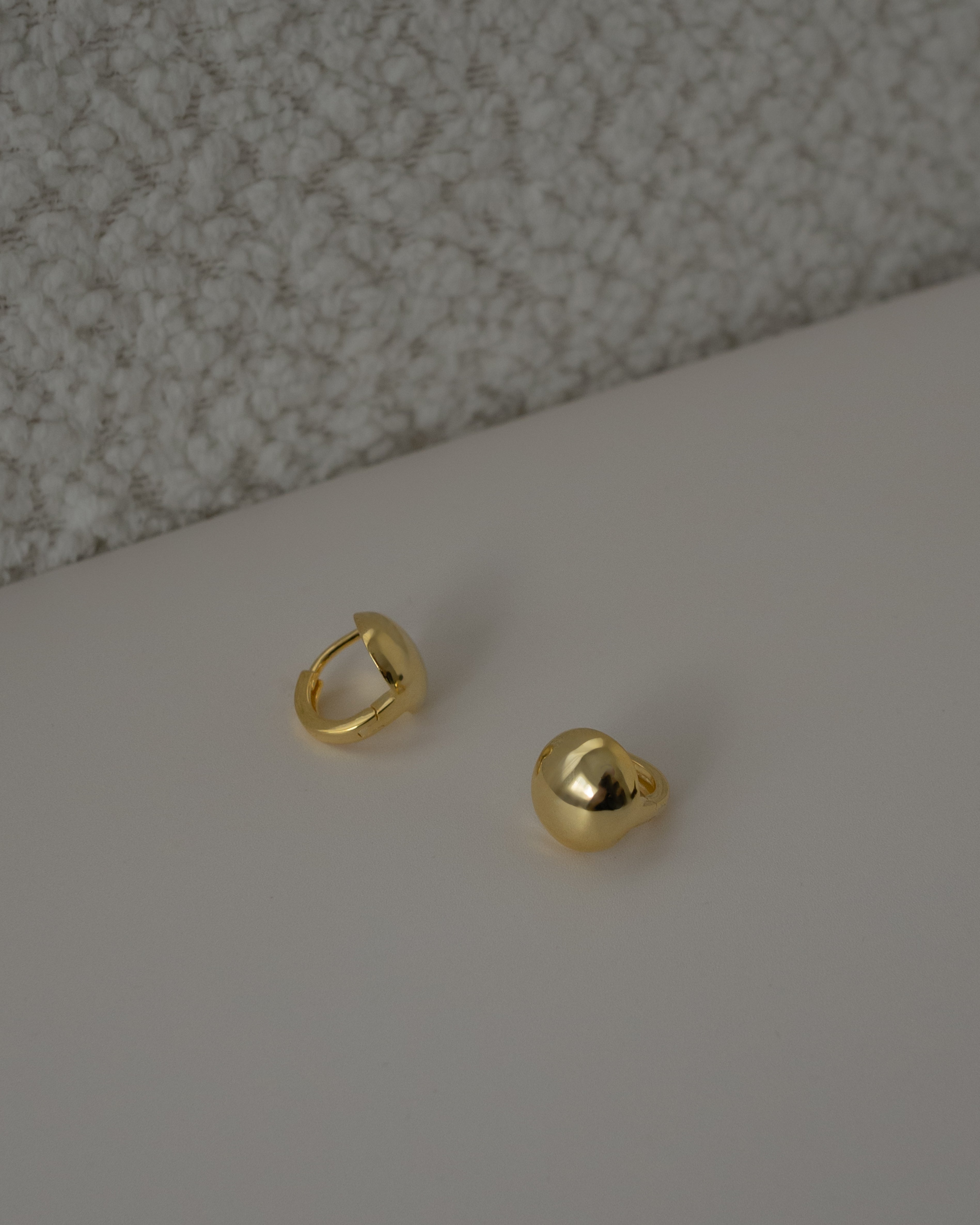 Petite Giro Dome Ball Hoop Earrings