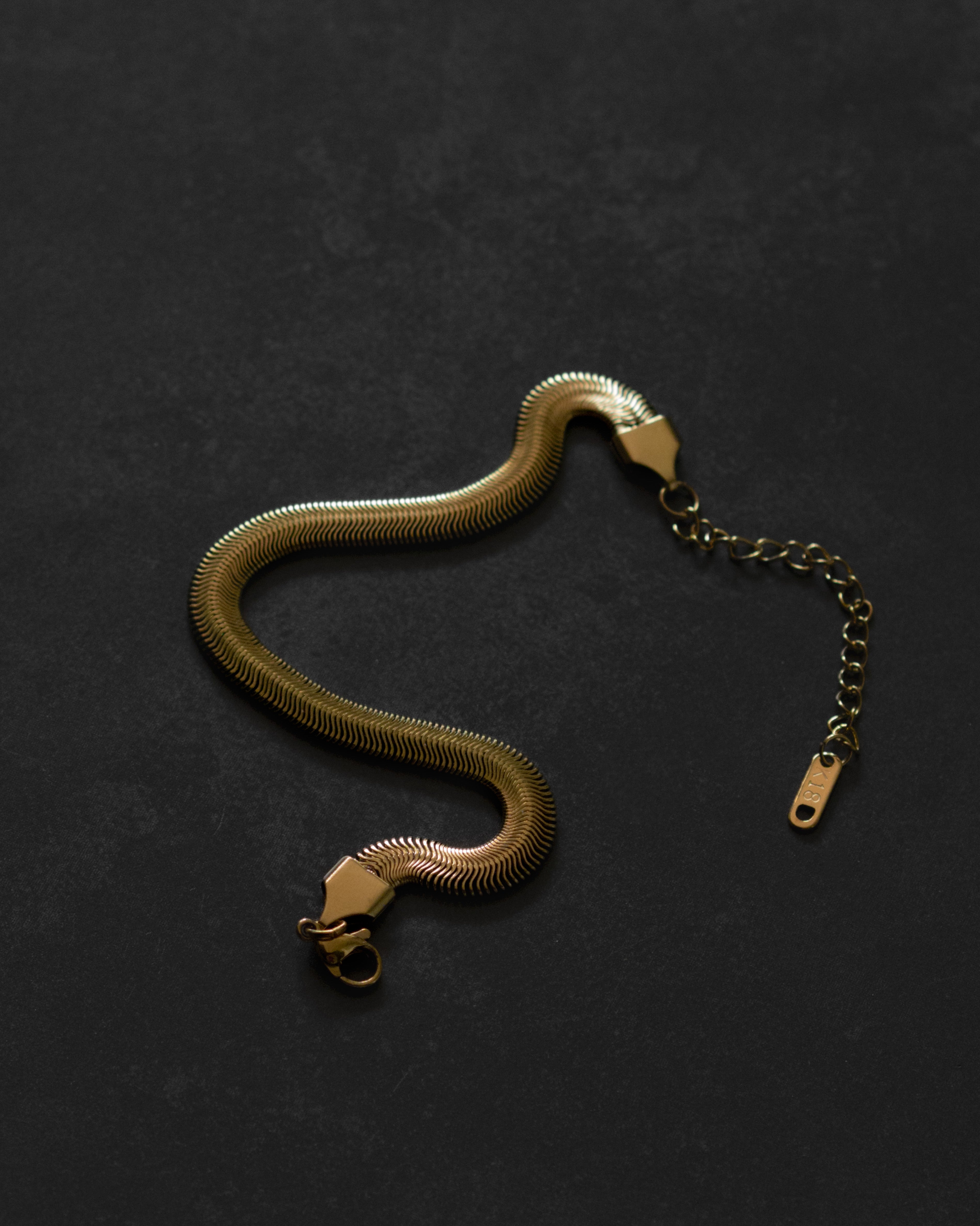 Shadi Bold Herringbone Chain Bracelet