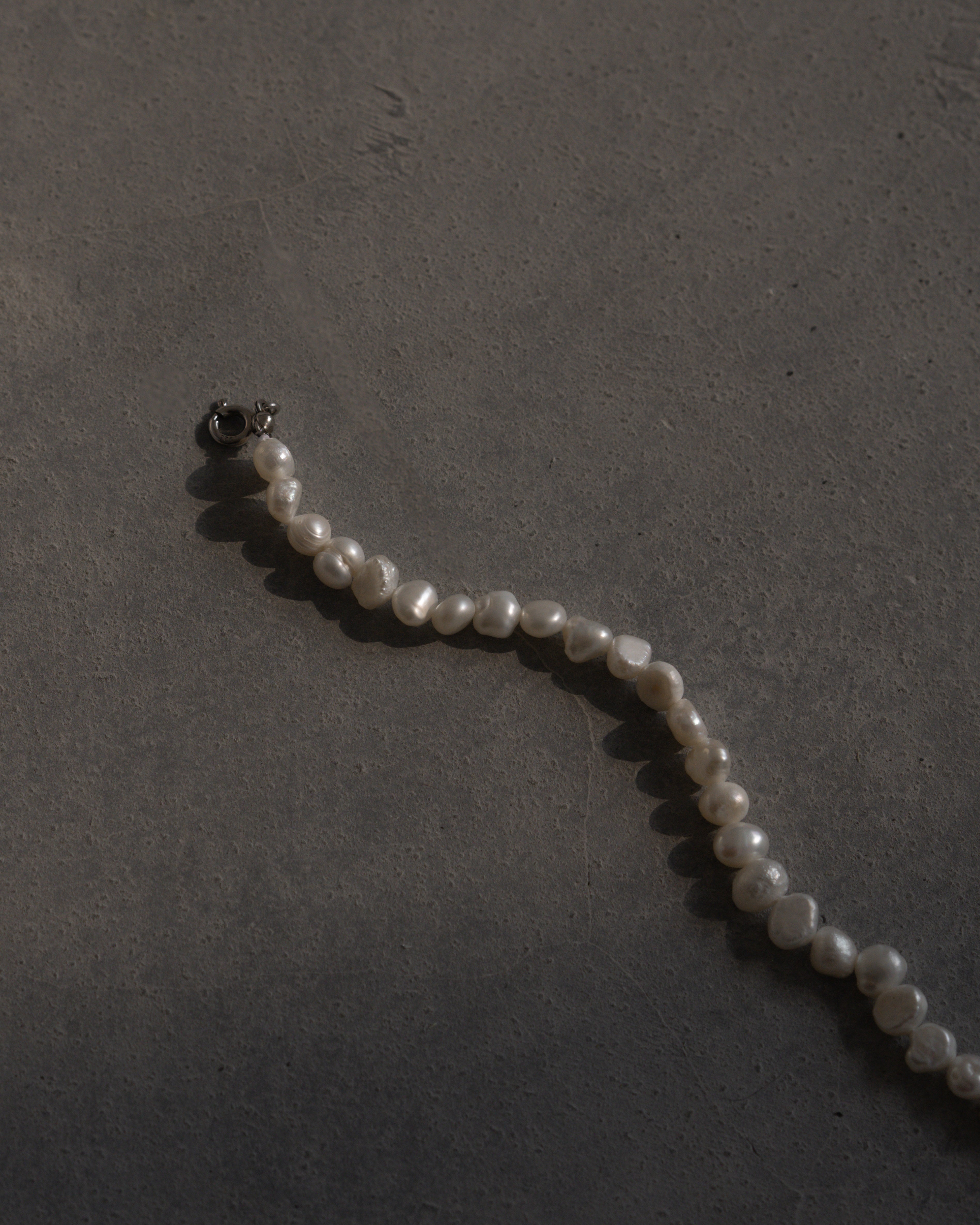 Nya Fresh Water Baroque Pearls Bracelet