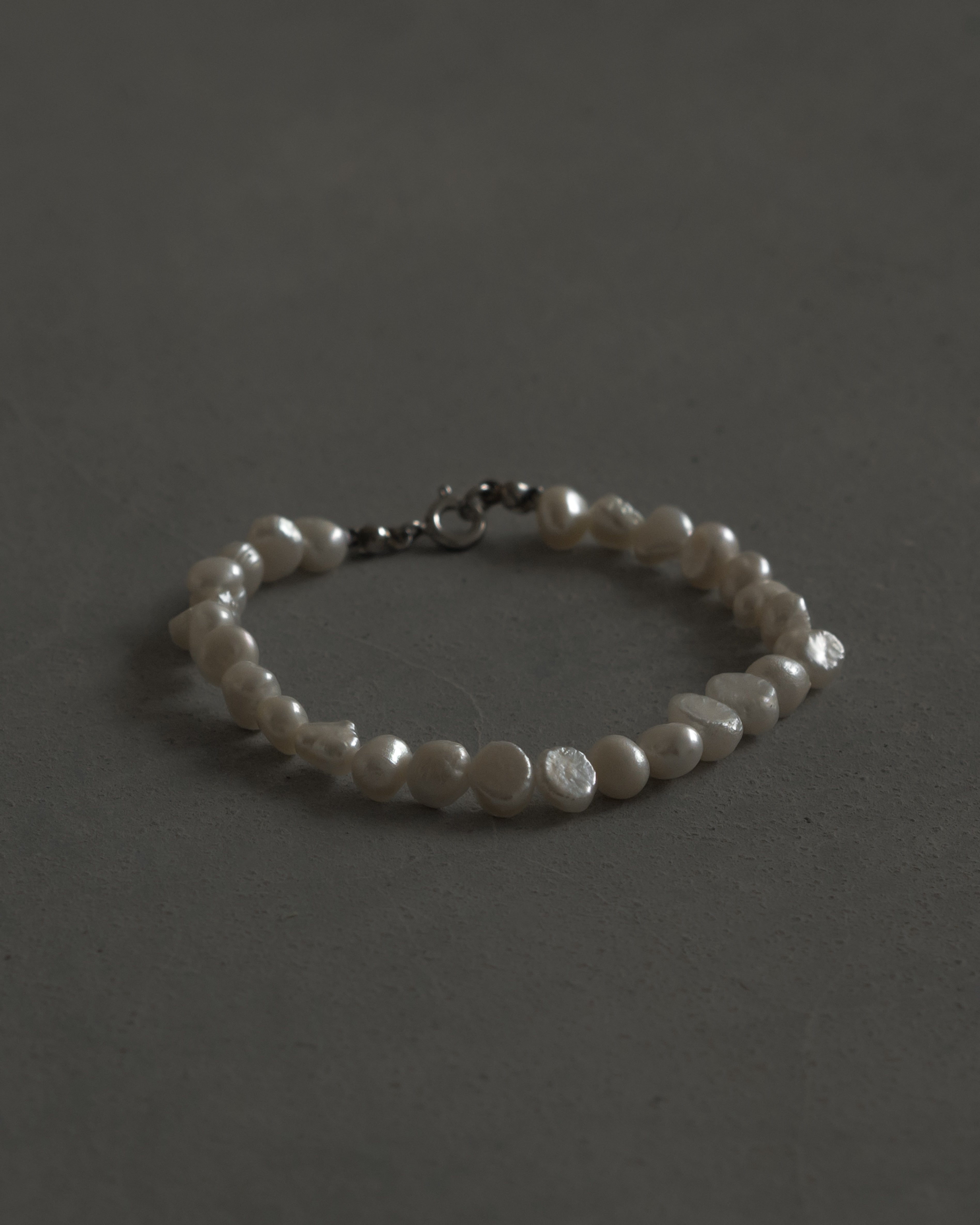 Nya Fresh Water Baroque Pearls Bracelet