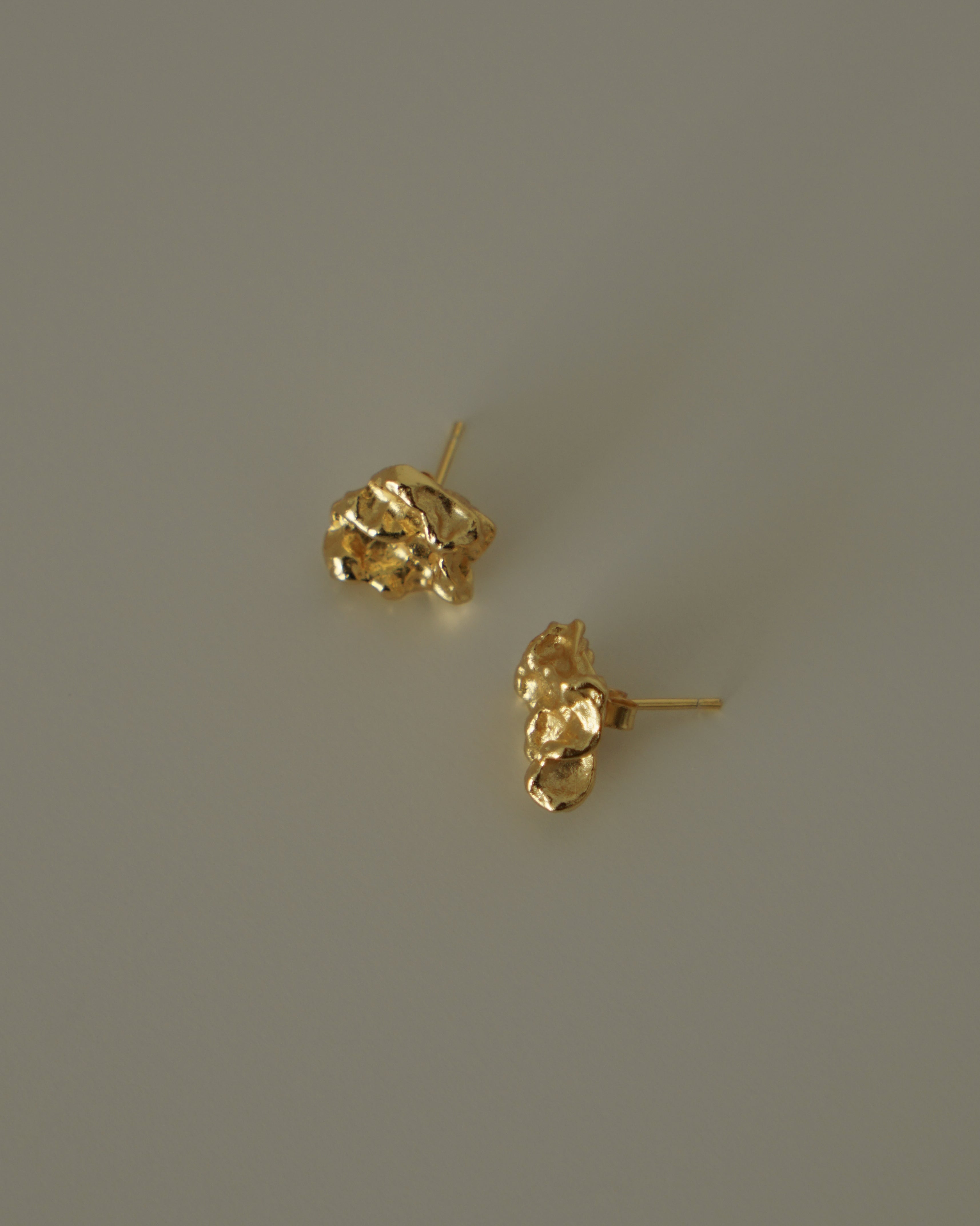 Eloise Nugget Stud Earrings