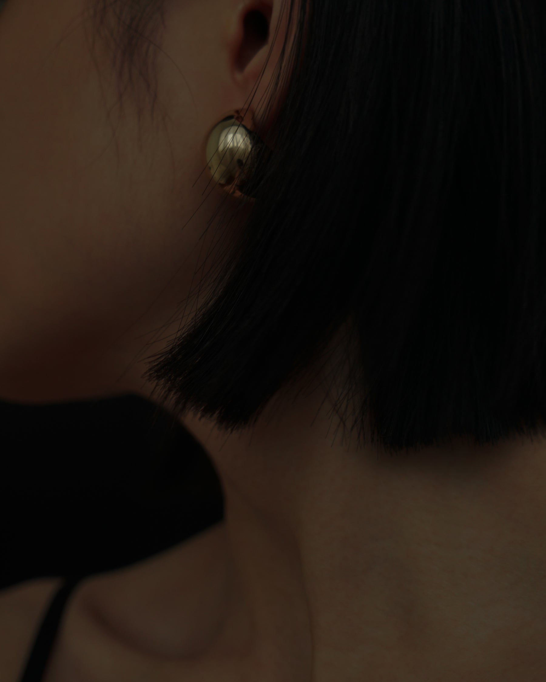 Ida Bold Dome Stud Earrings