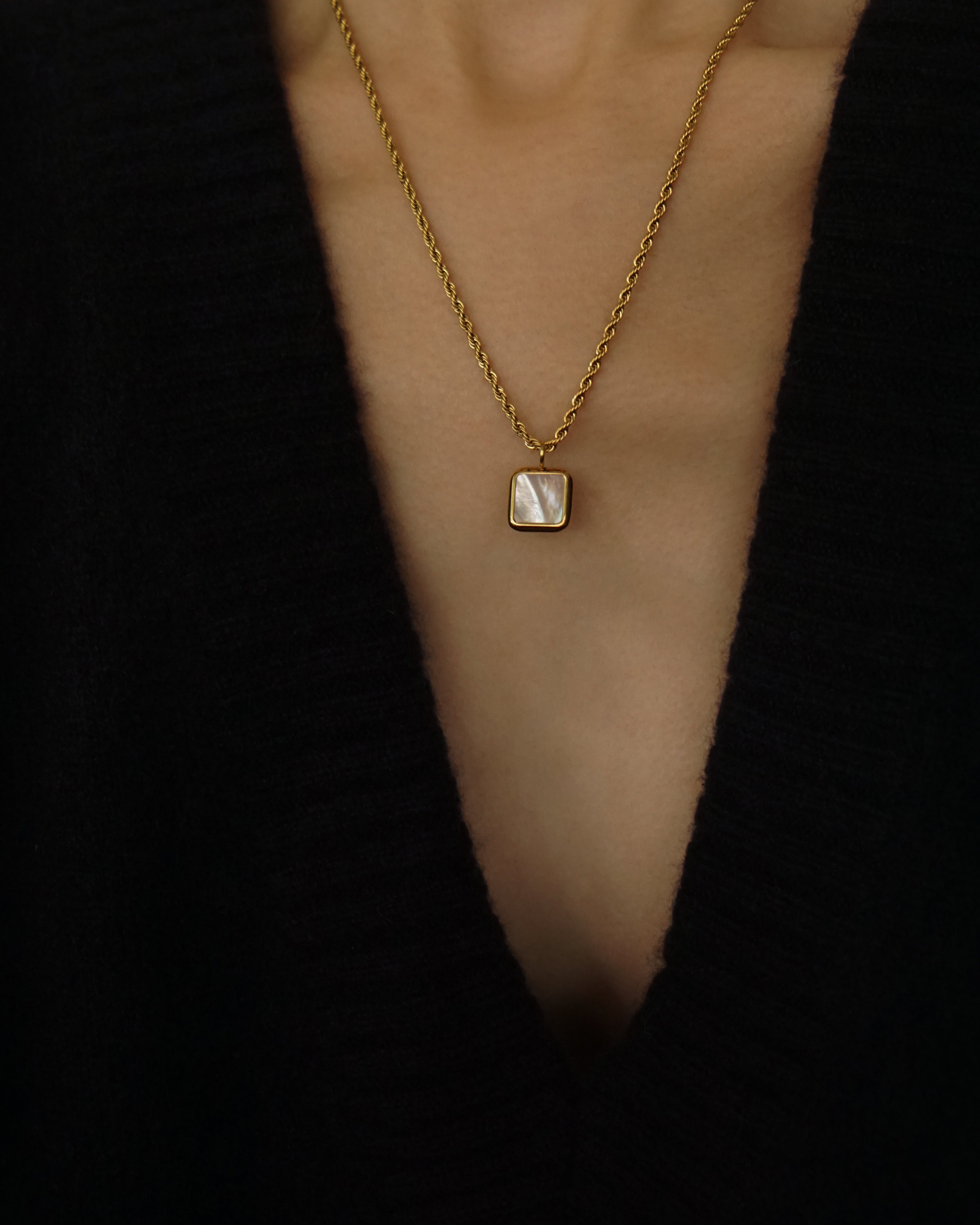 Kaja Mother of Pearl Necklace