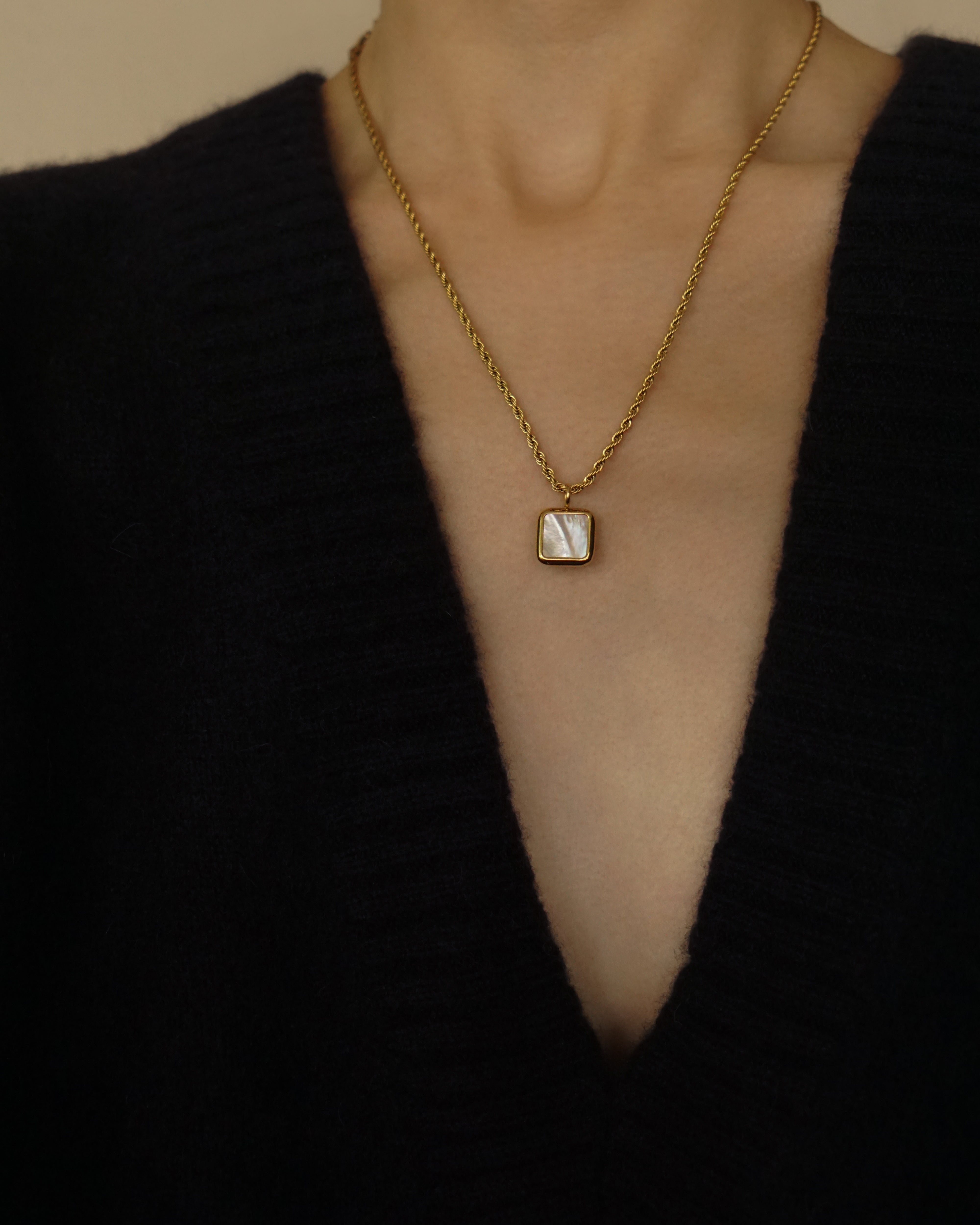 Kaja Mother of Pearl Necklace