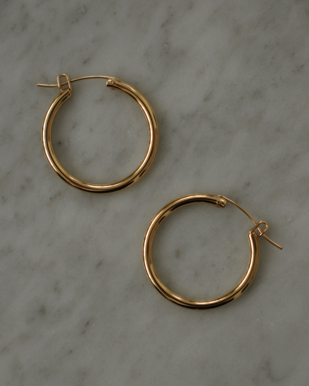 Classic Large Hoop Earrings