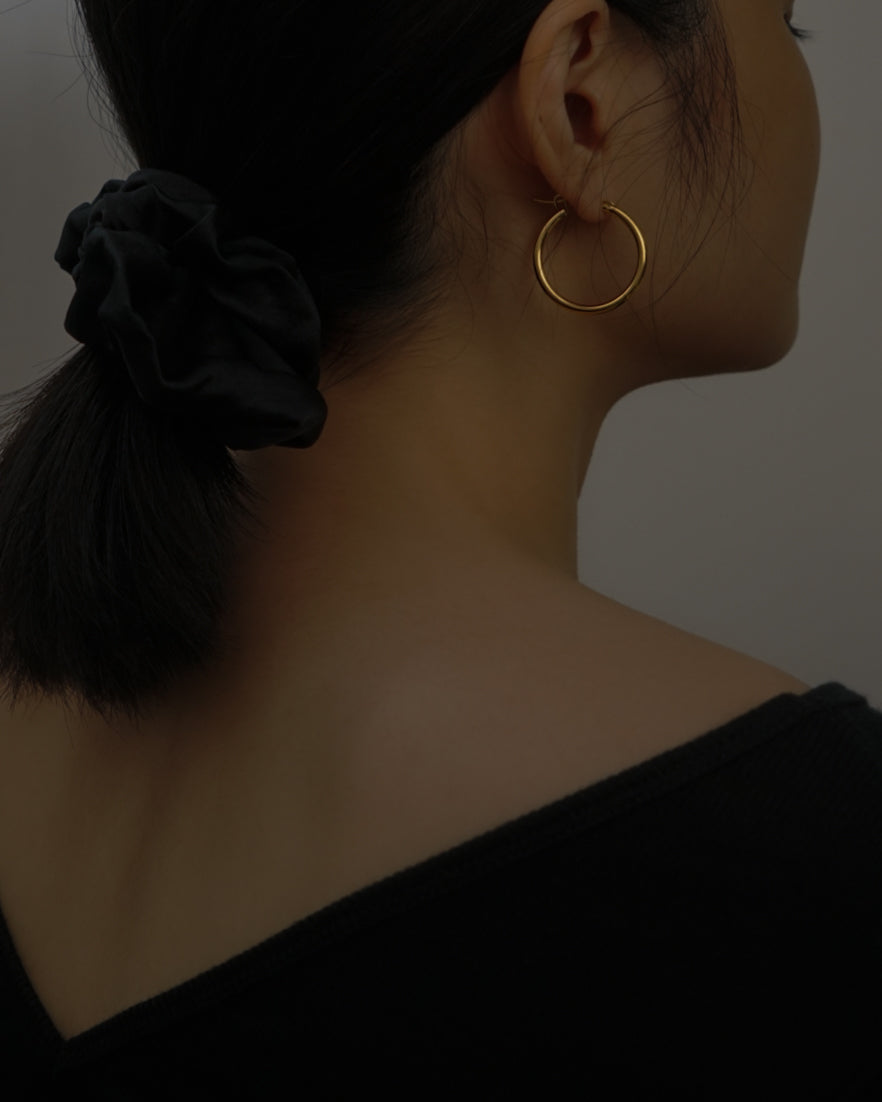 Classic Large Hoop Earrings