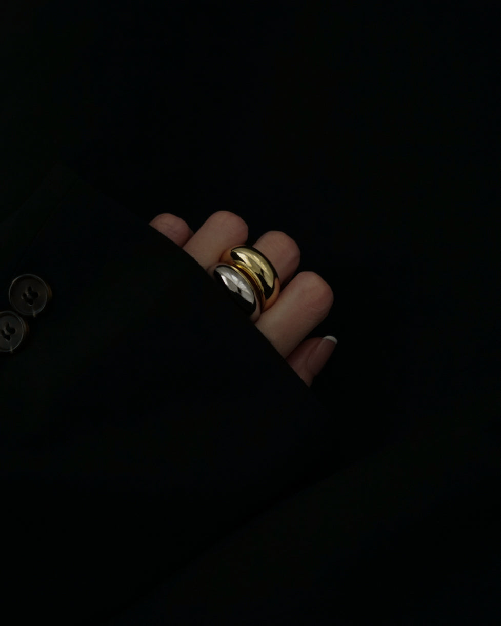Neridah Bold Dome Ring