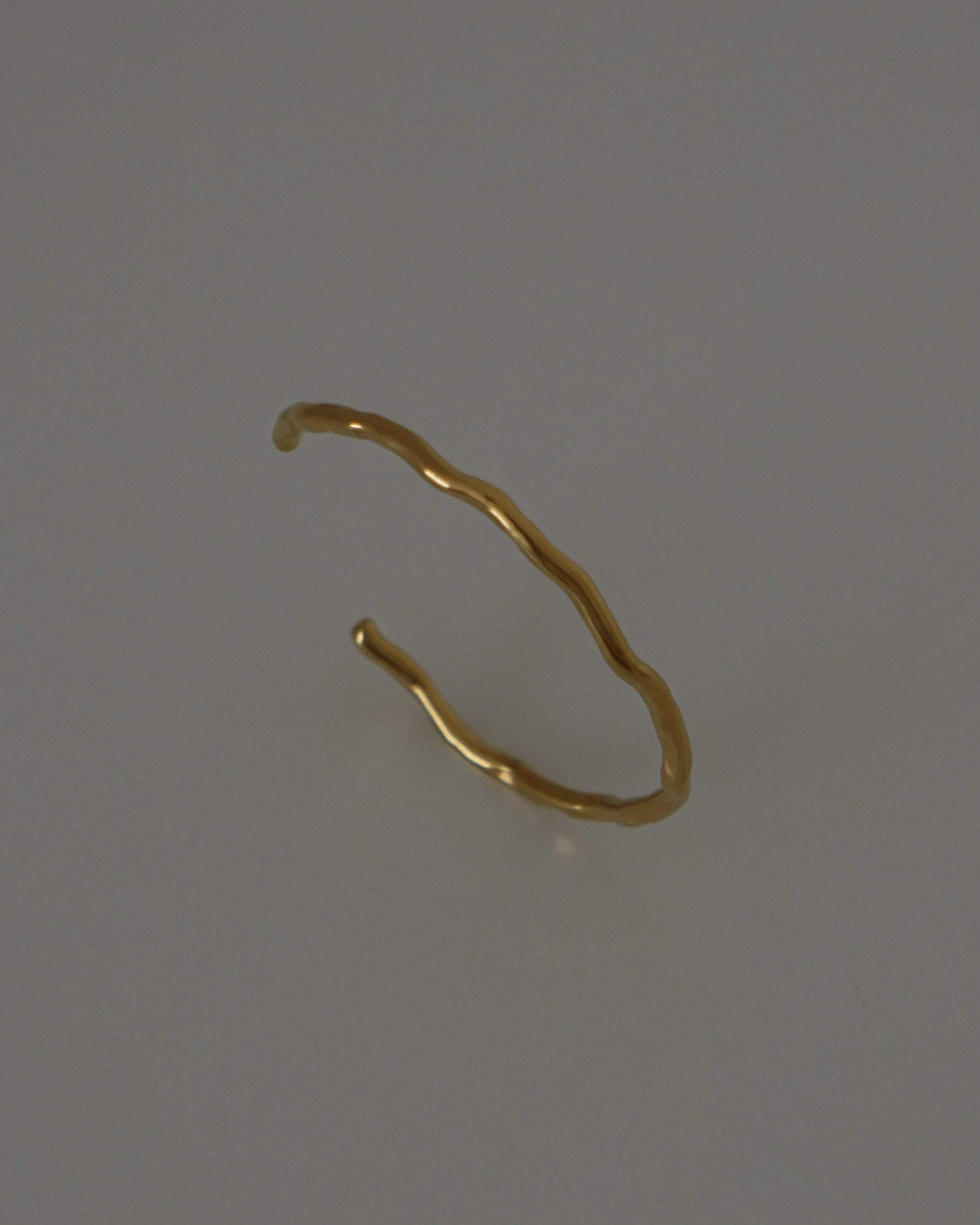 MYJN Bracelets Gold Stainless Steel Petra Cuff Bangle