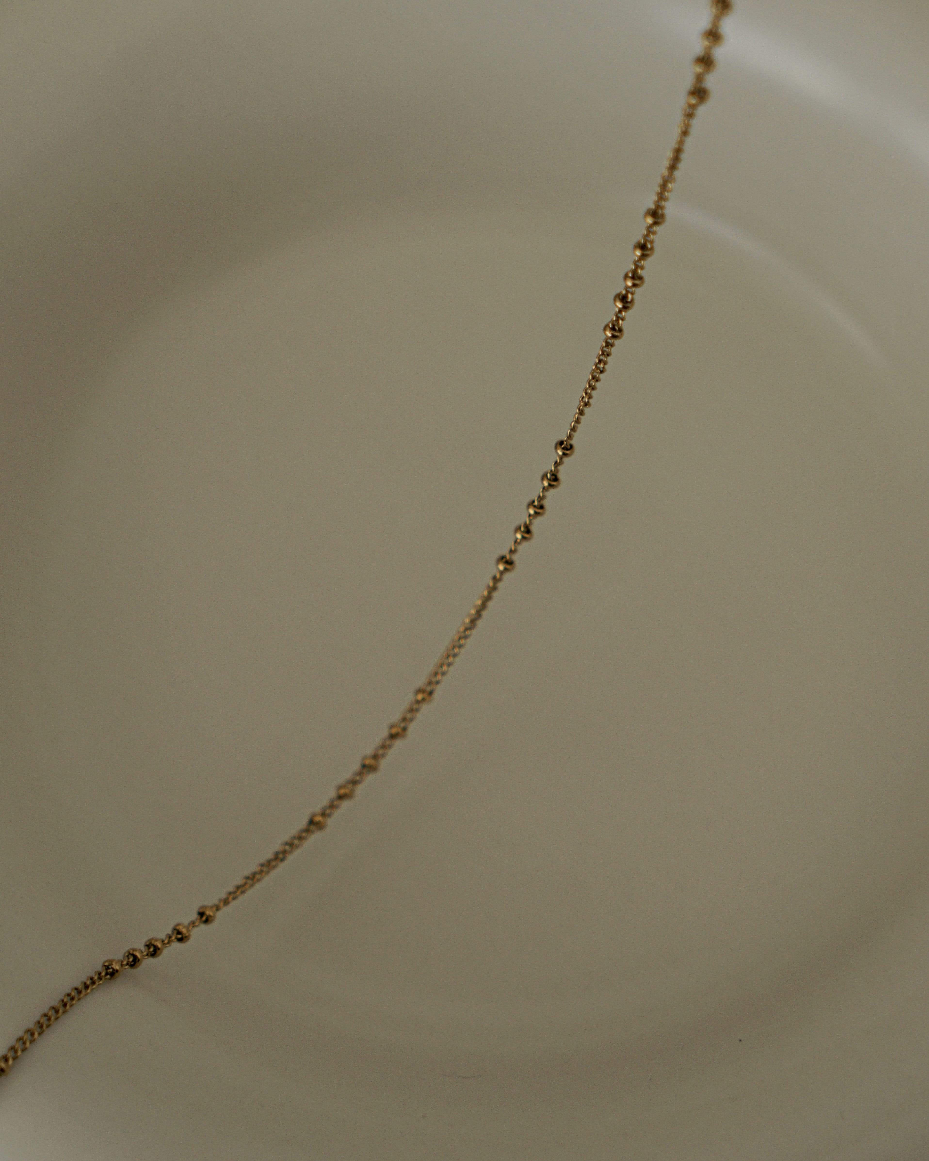 MYJN Choker 18K Gold Stainless Steel Polina Mini Spheres Choker