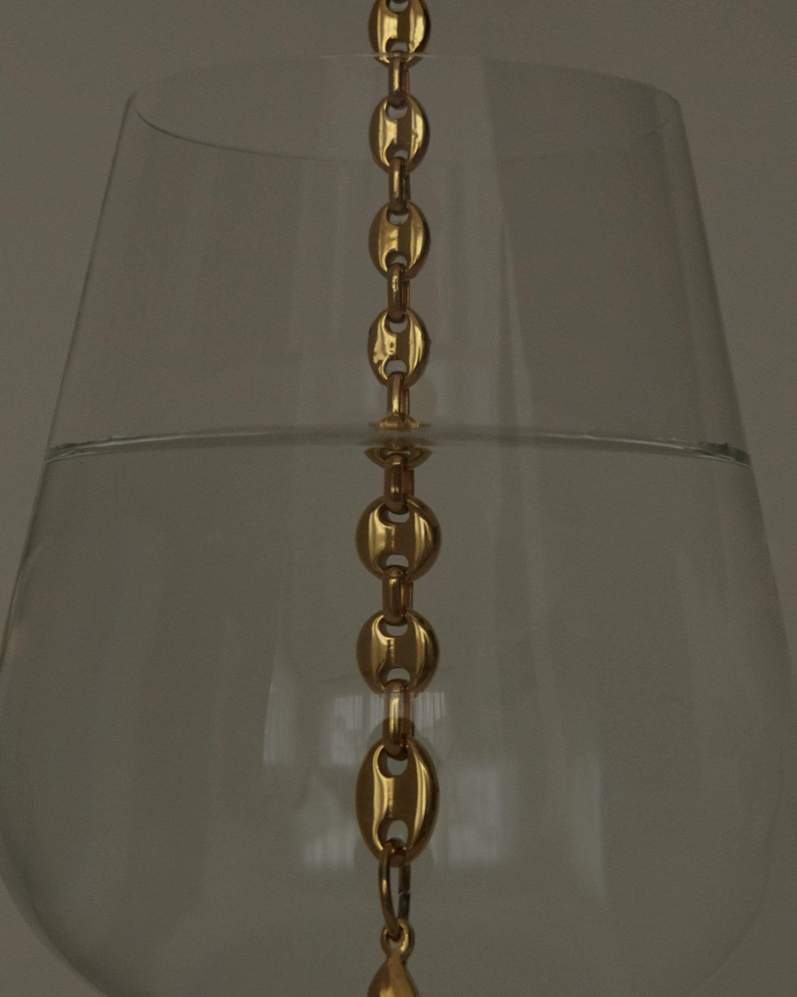 MYJN Choker 18K Gold Stainless Steel Ylva Bold Chain Choker