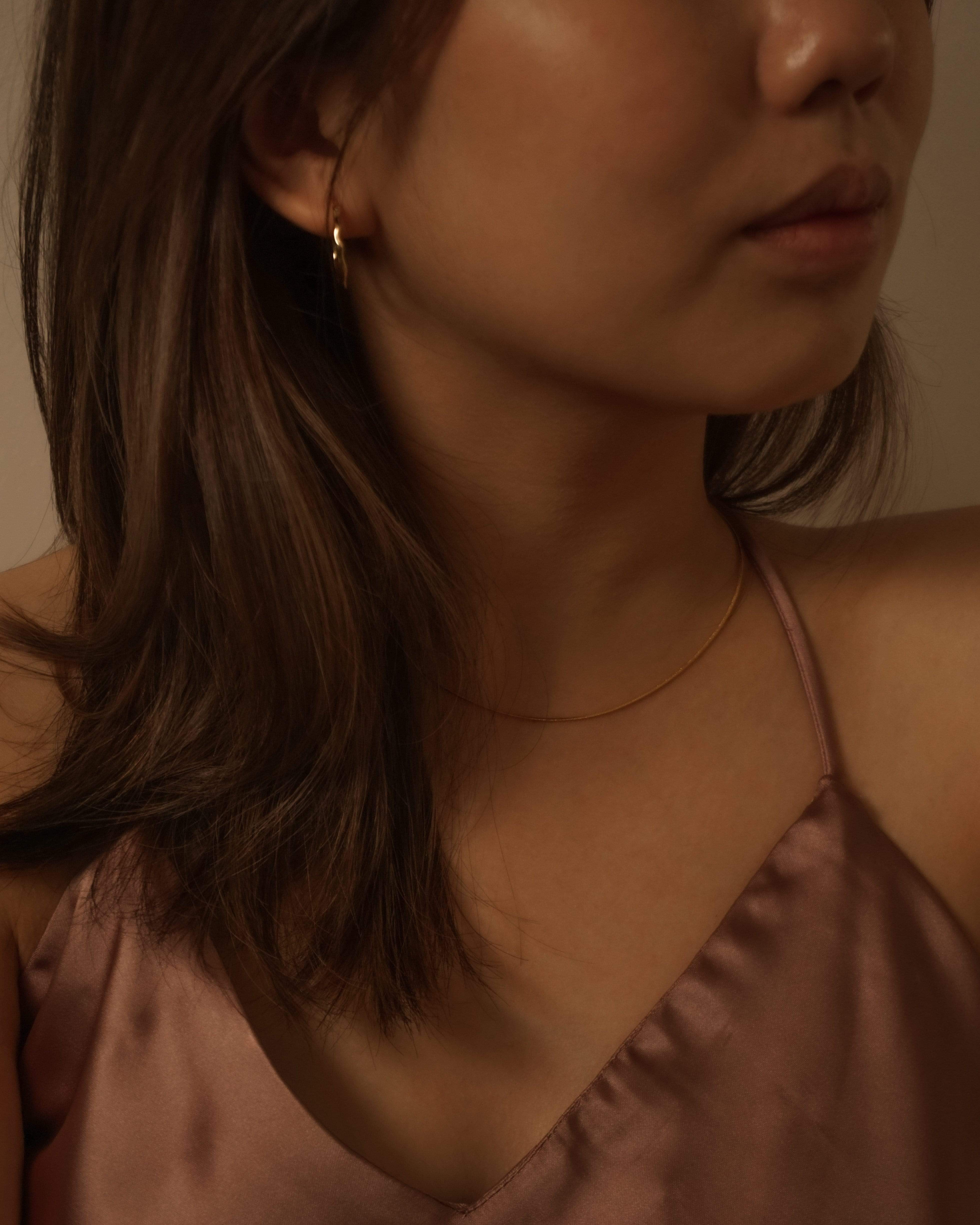 MYJN Choker Aila Snake Chain Choker Necklace