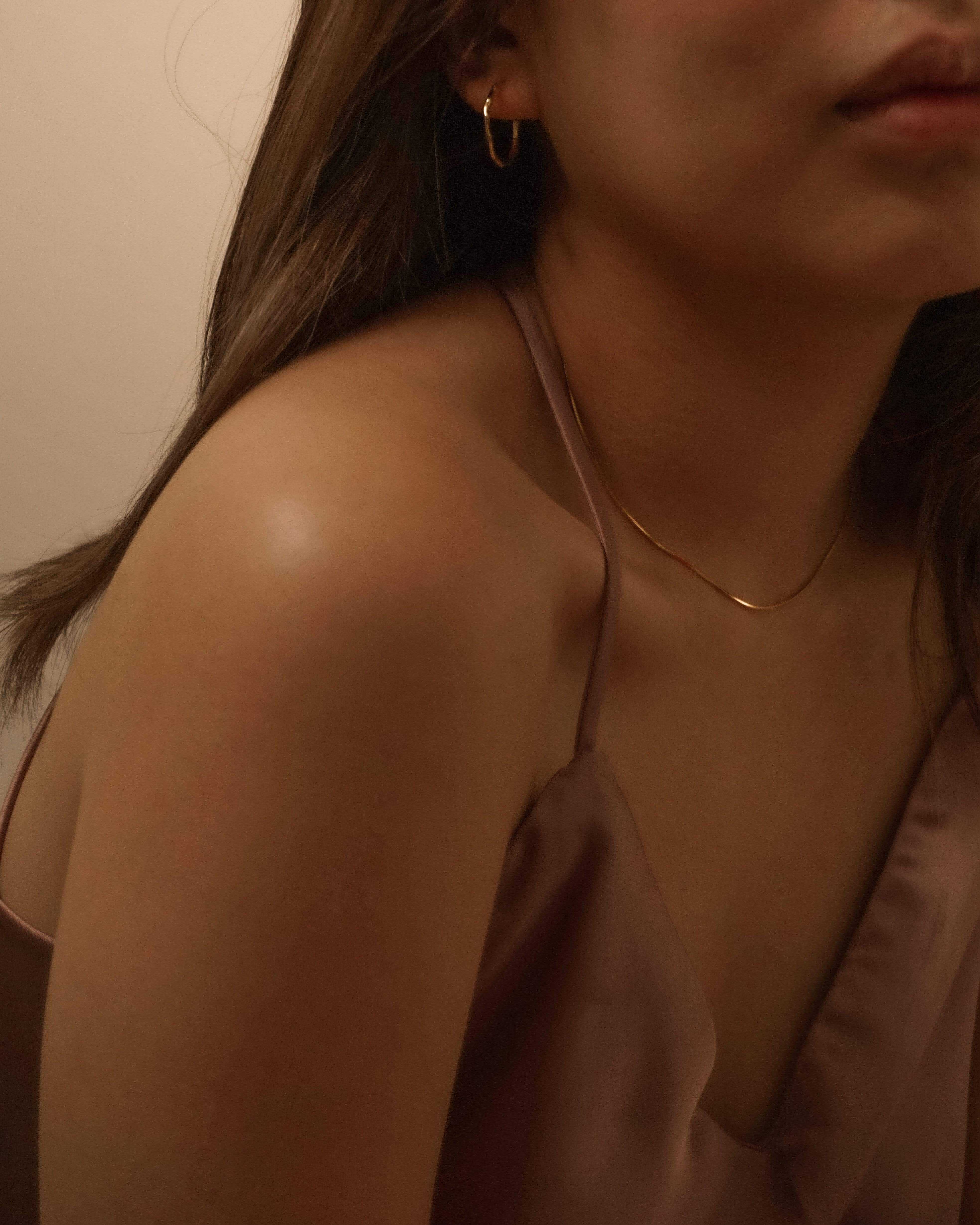MYJN Choker Aila Snake Chain Choker Necklace