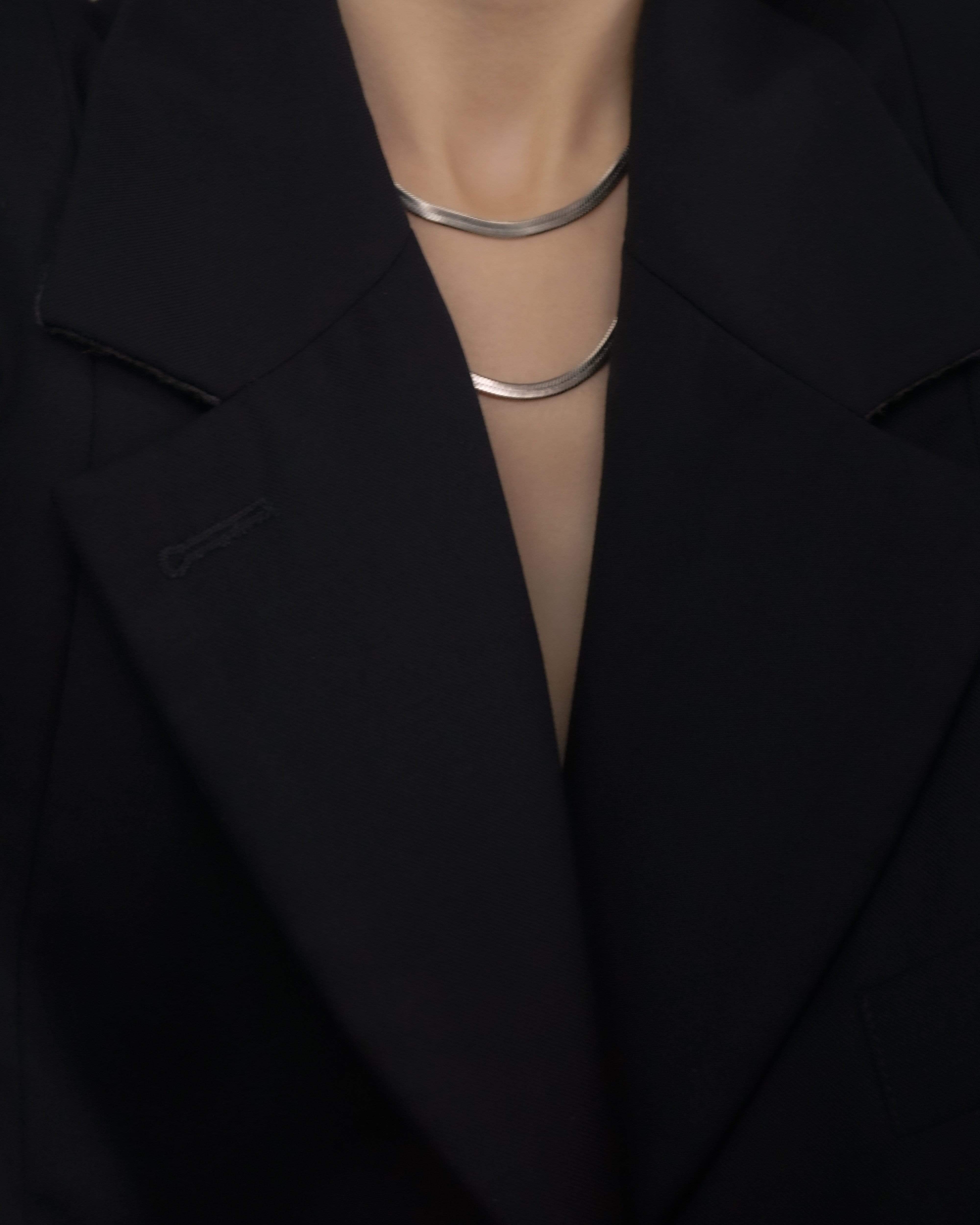 MYJN Choker Louella Herringbone Chain Choker
