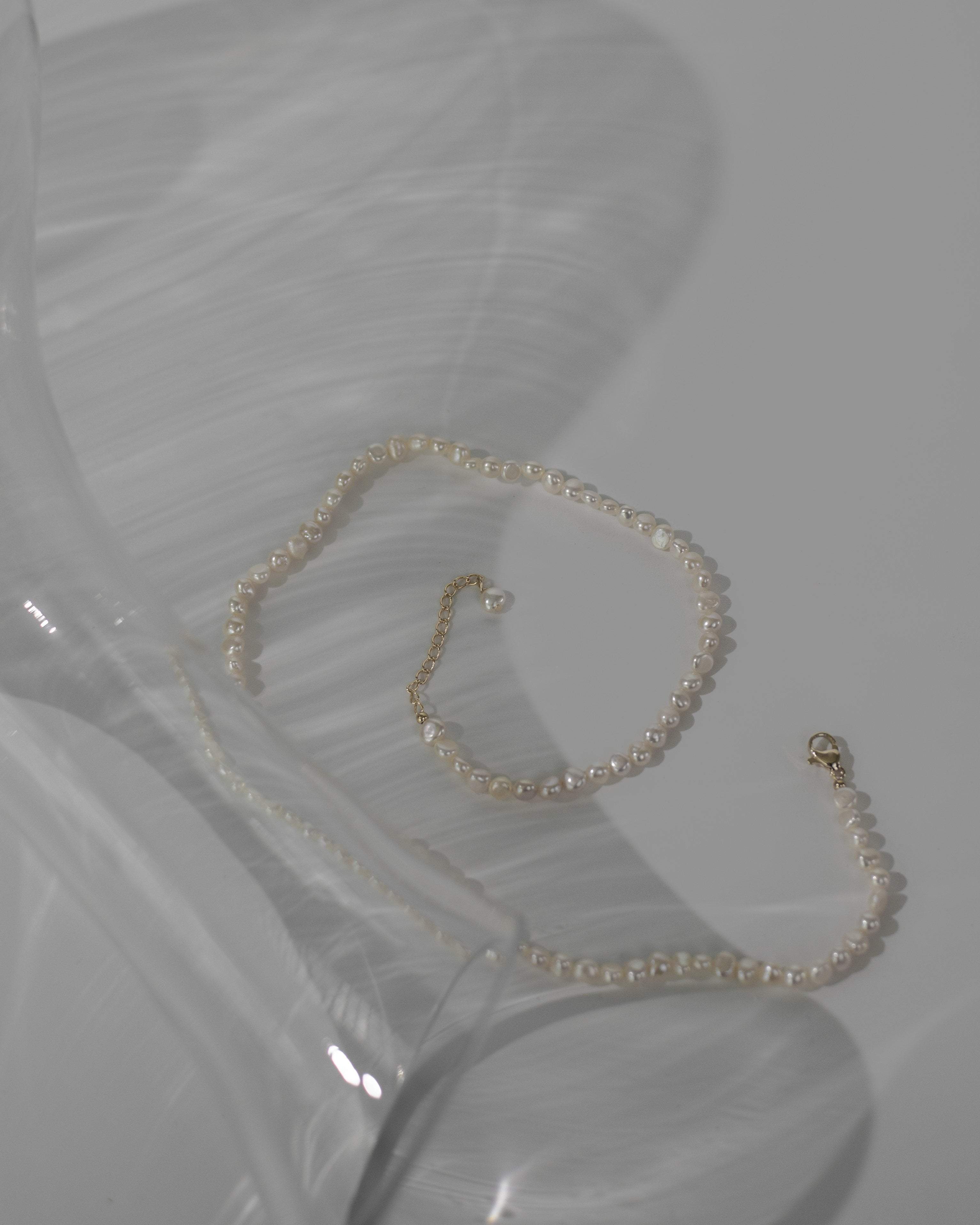 MYJN Necklaces Baroque Fresh Water Pearls Neoma Baroque Pearl Necklace
